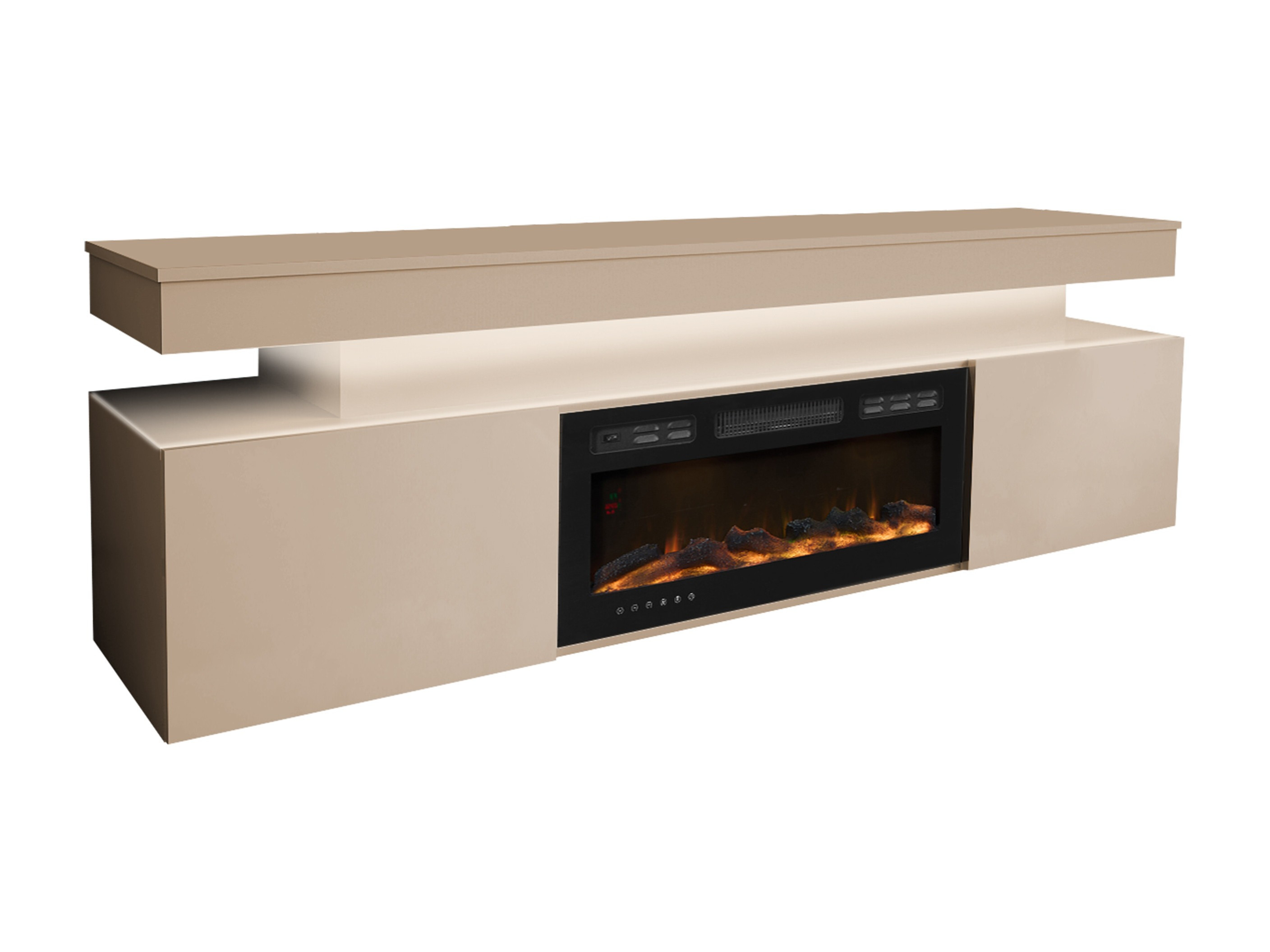 TV-bord Monfero 104 (Lysebrun)