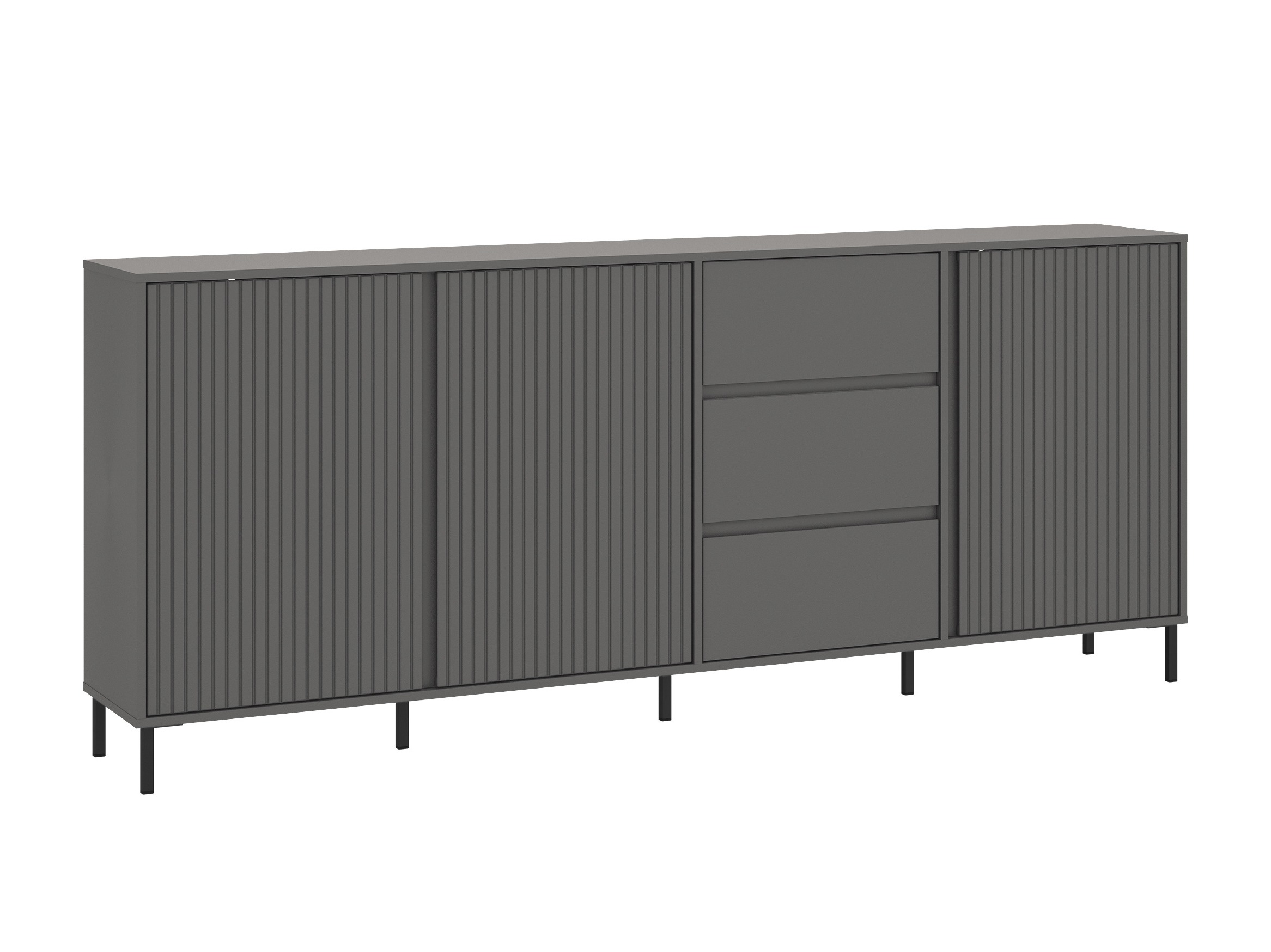 Kommode Ruvrevi 103 (Antracit)