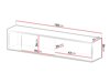 TV-bord Dormele 101