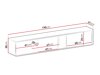 TV-bord Dormele 102