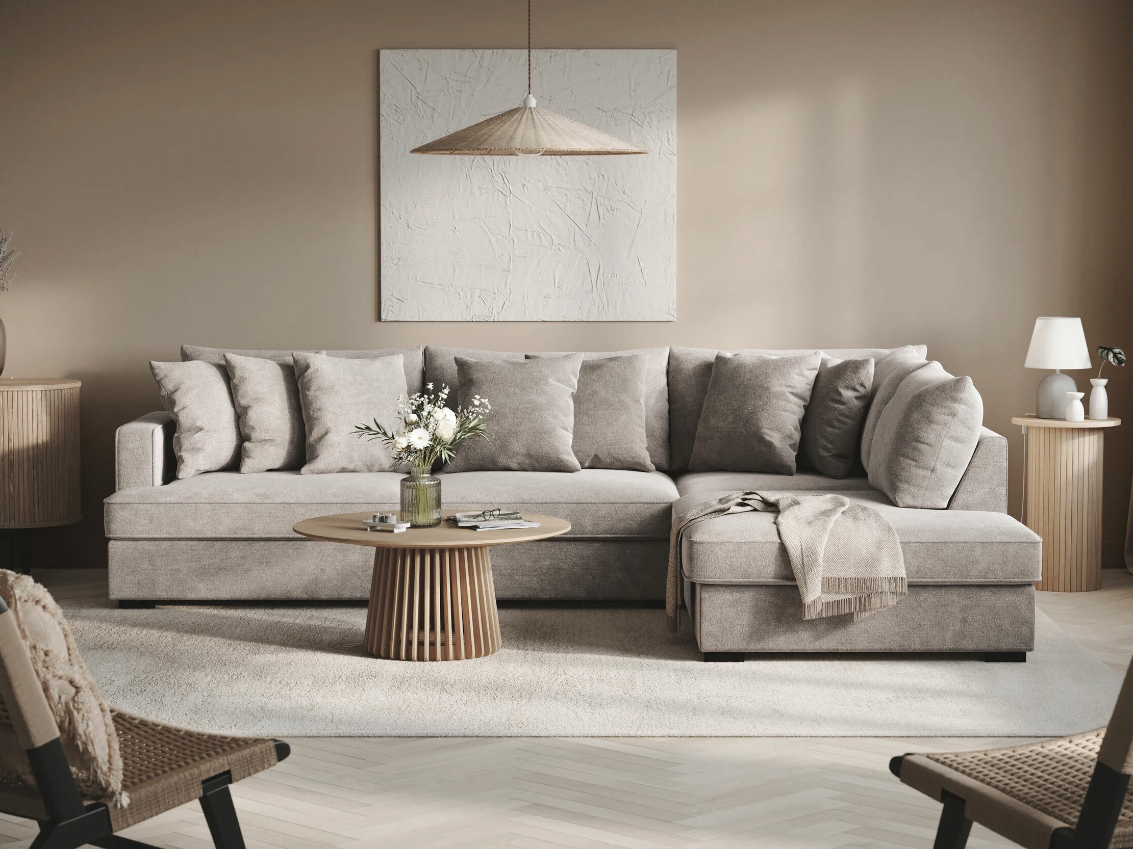 Hjørnesofa Tivsoe 102 (Trenza 08)