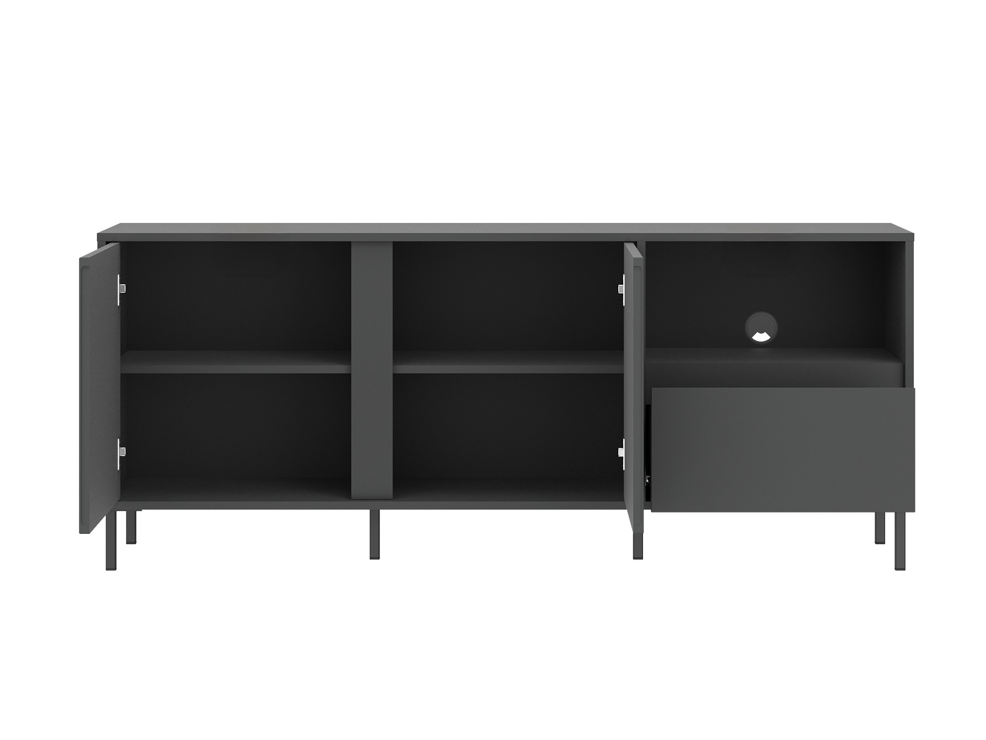 TV-bord Ruvrevi 100 (Antracit)