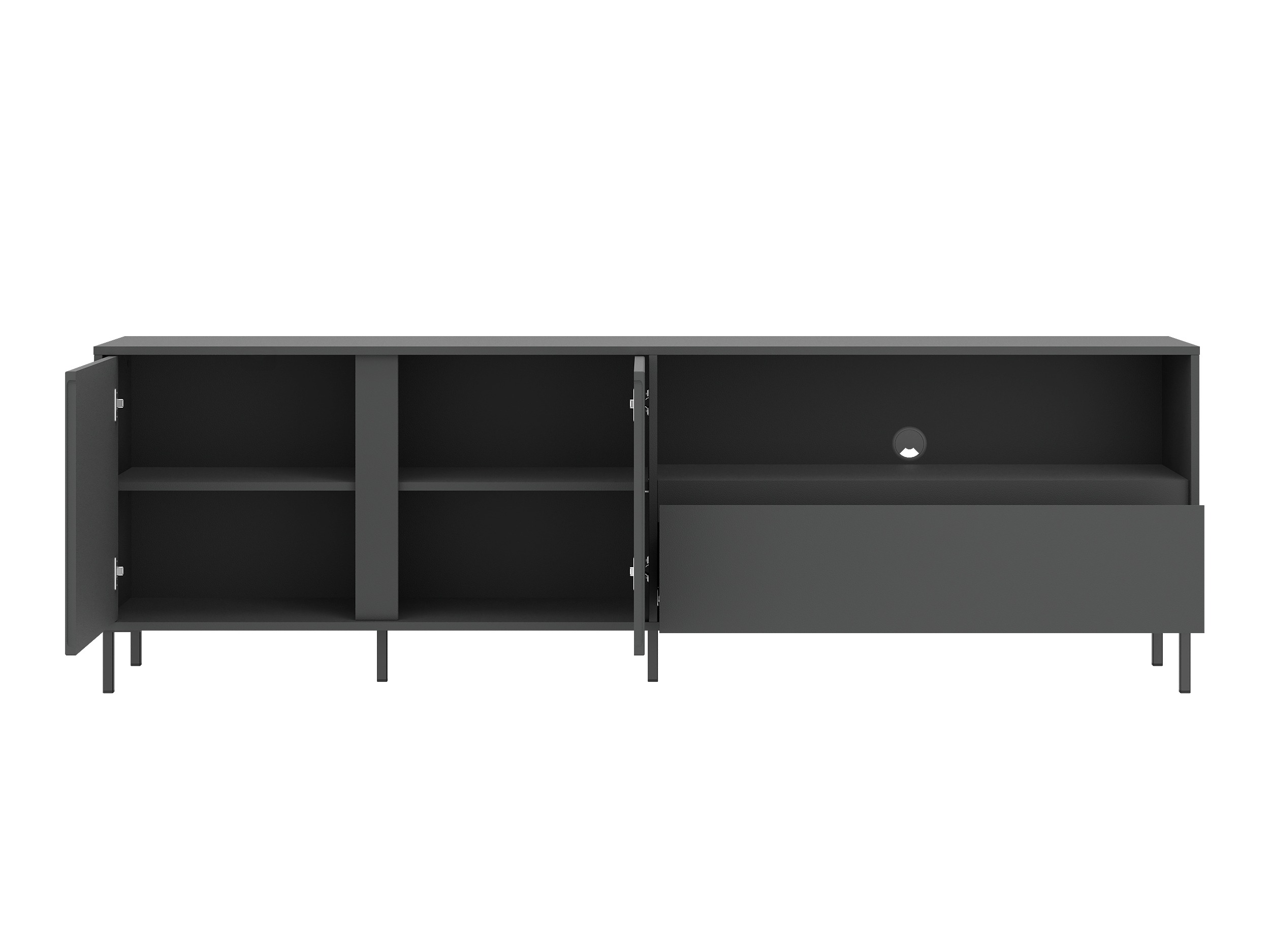 TV-bord Ruvrevi 101 (Antracit)