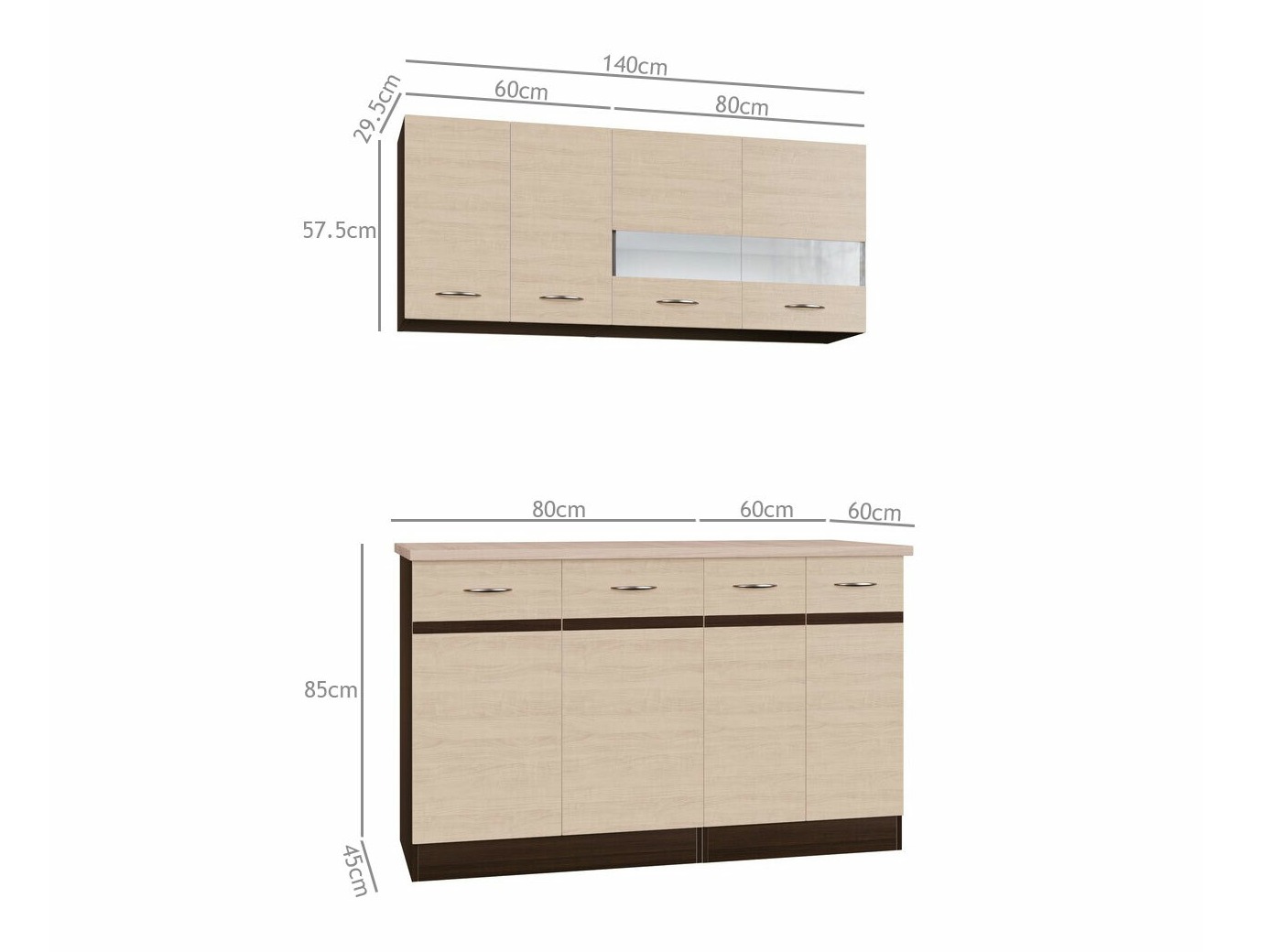 Modulkøkkensæt Eli Light 117