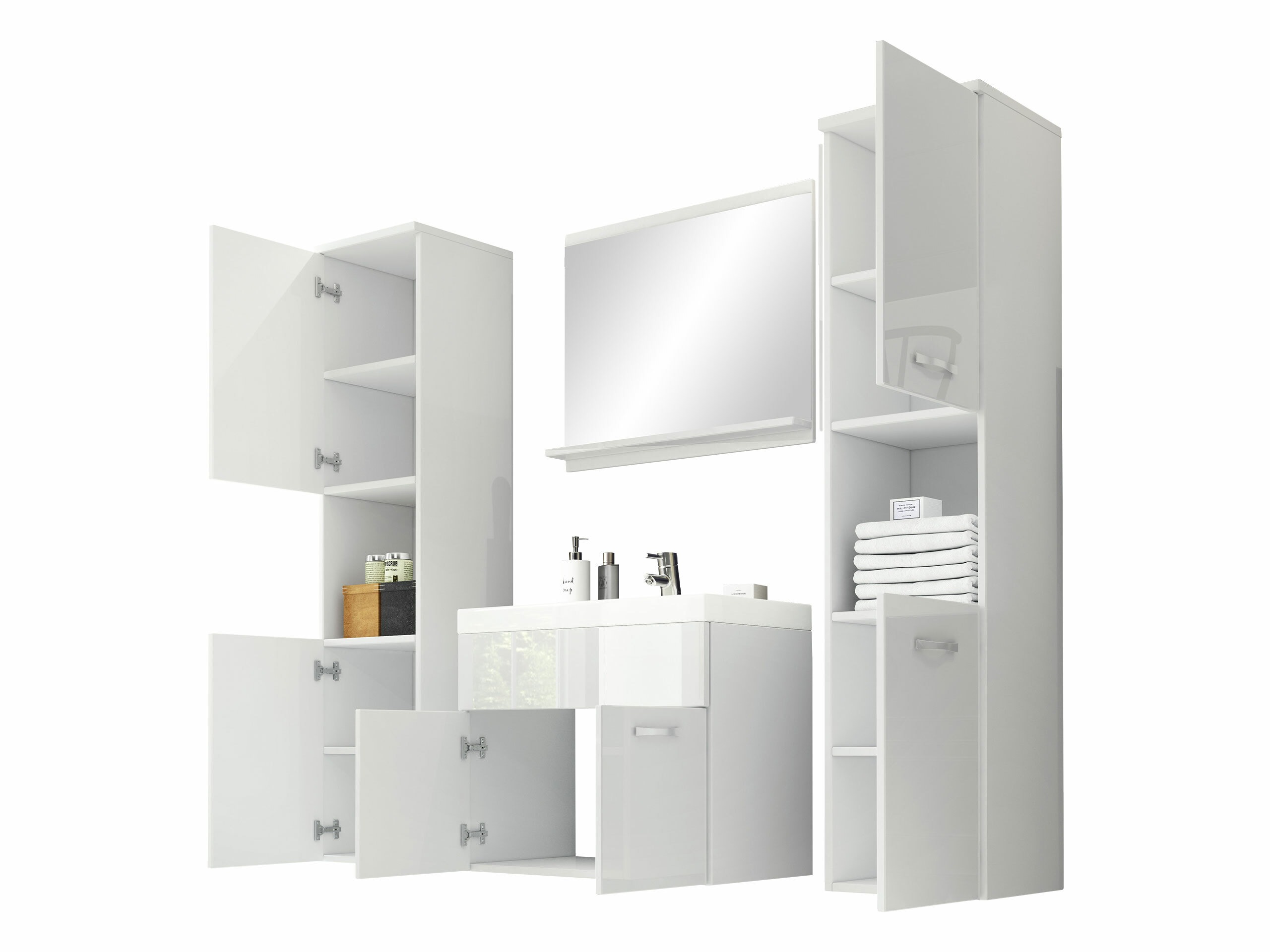 Badeværelses-sæt Sarasota 123 (Grafit)