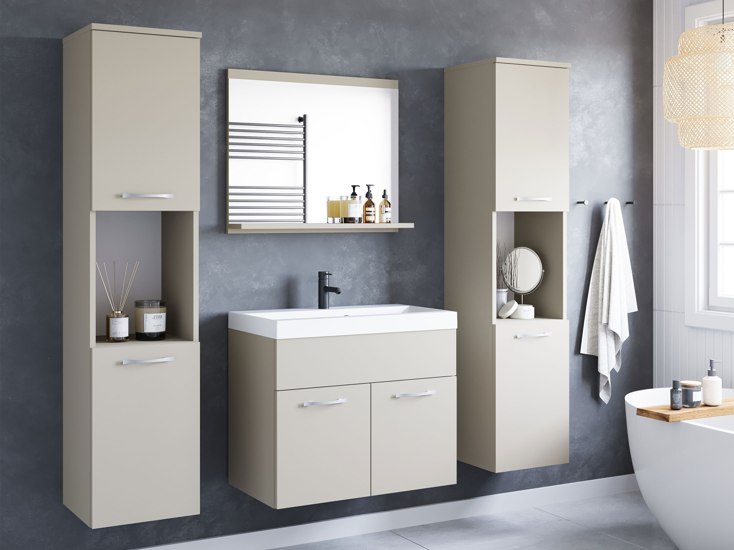 Badeværelses-sæt Sarasota 123 (Kashmir)