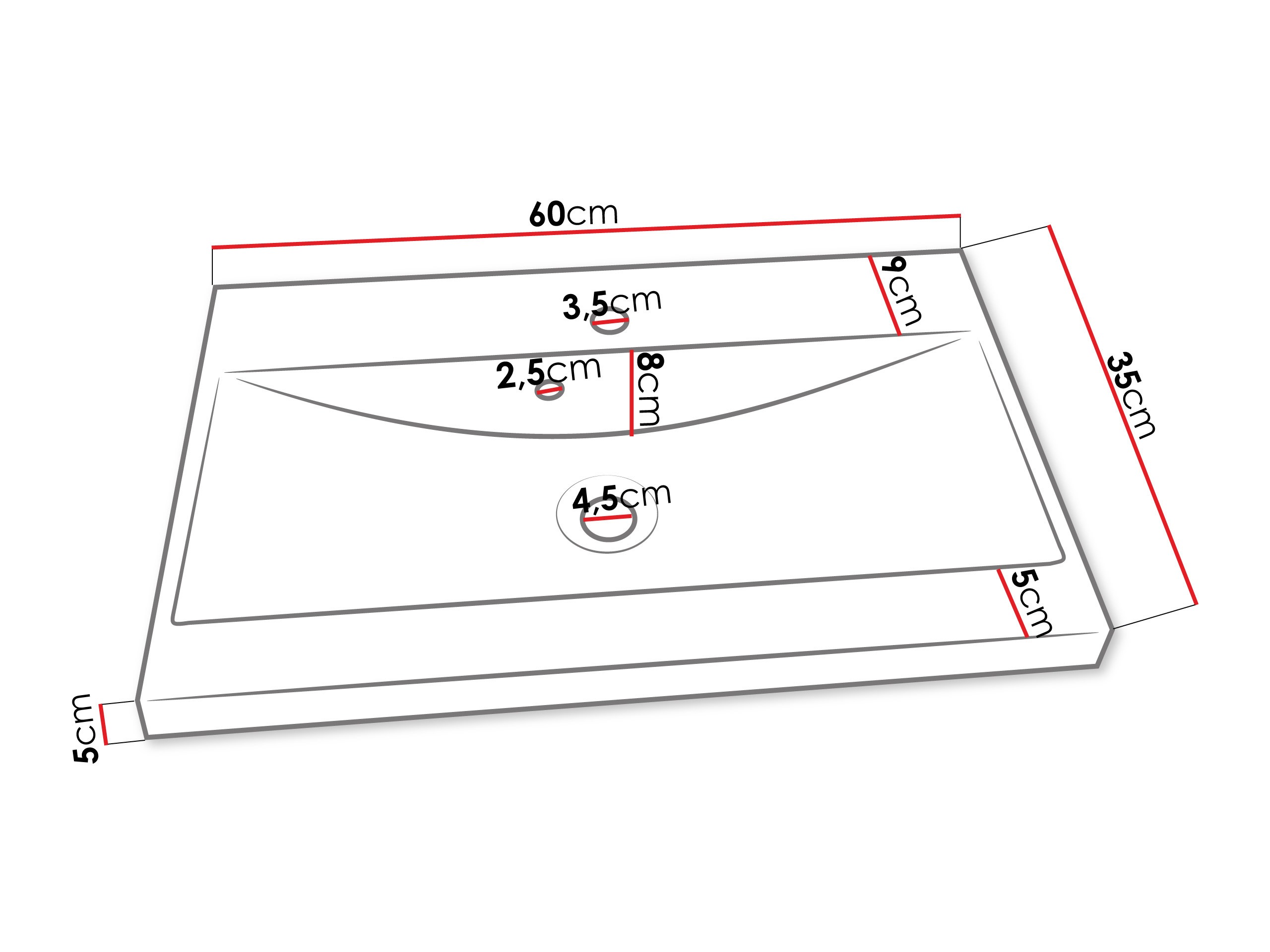 Badeværelsessæt Sarasota 173 (Wotan eg)