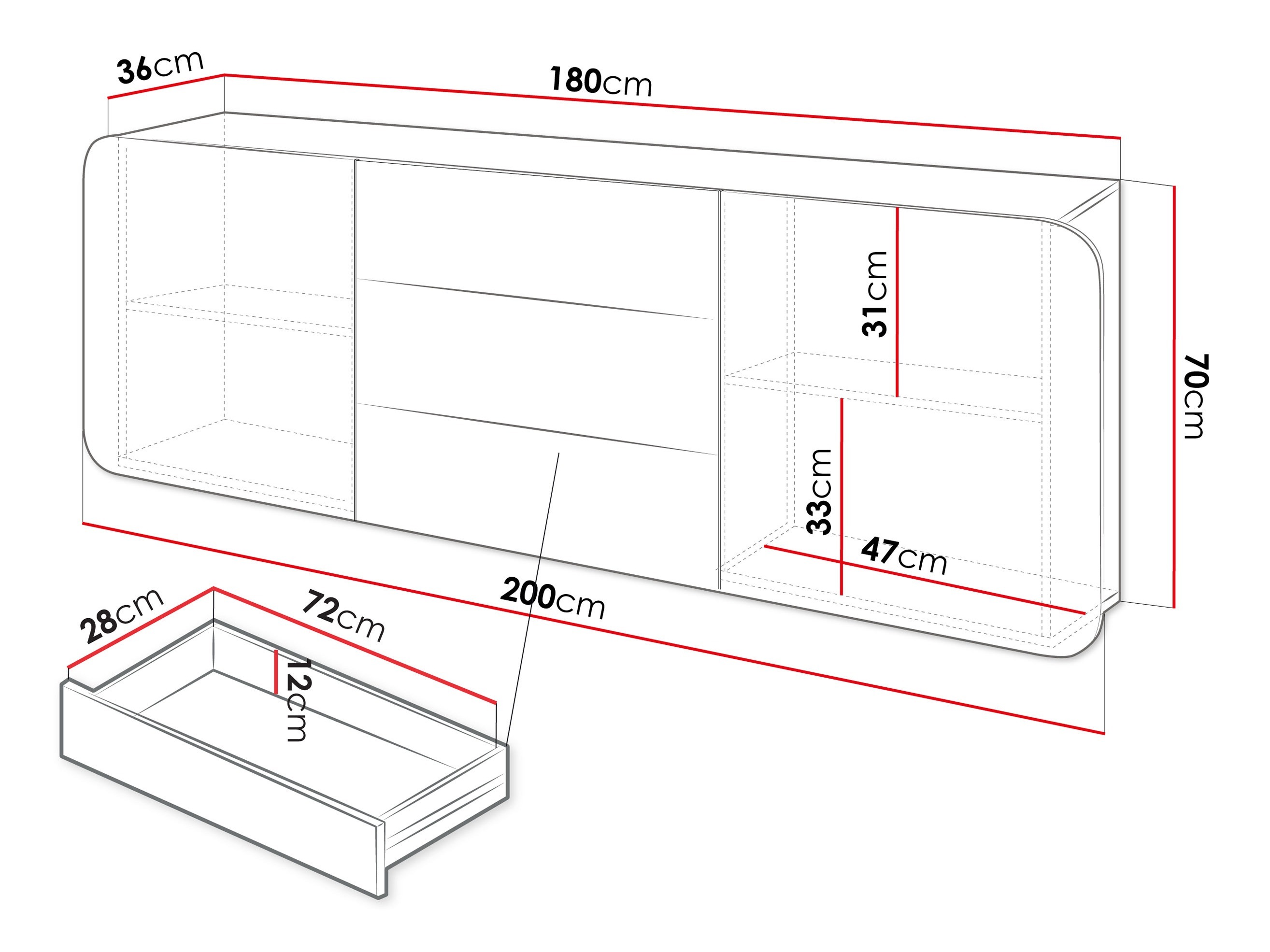 Kommode Kingston 202