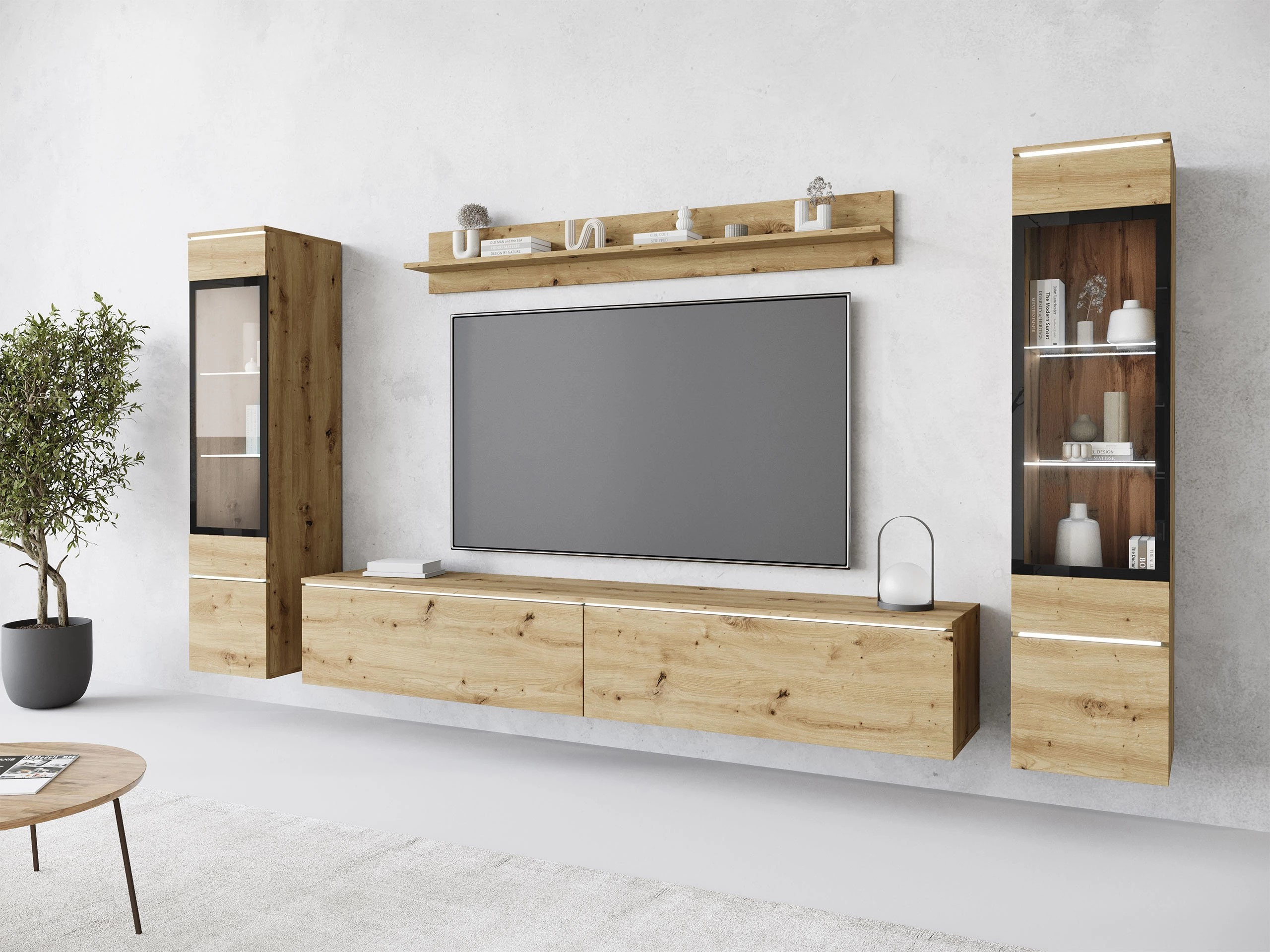 Stuemøblersæt Sarasota 126 (Artisan eg)