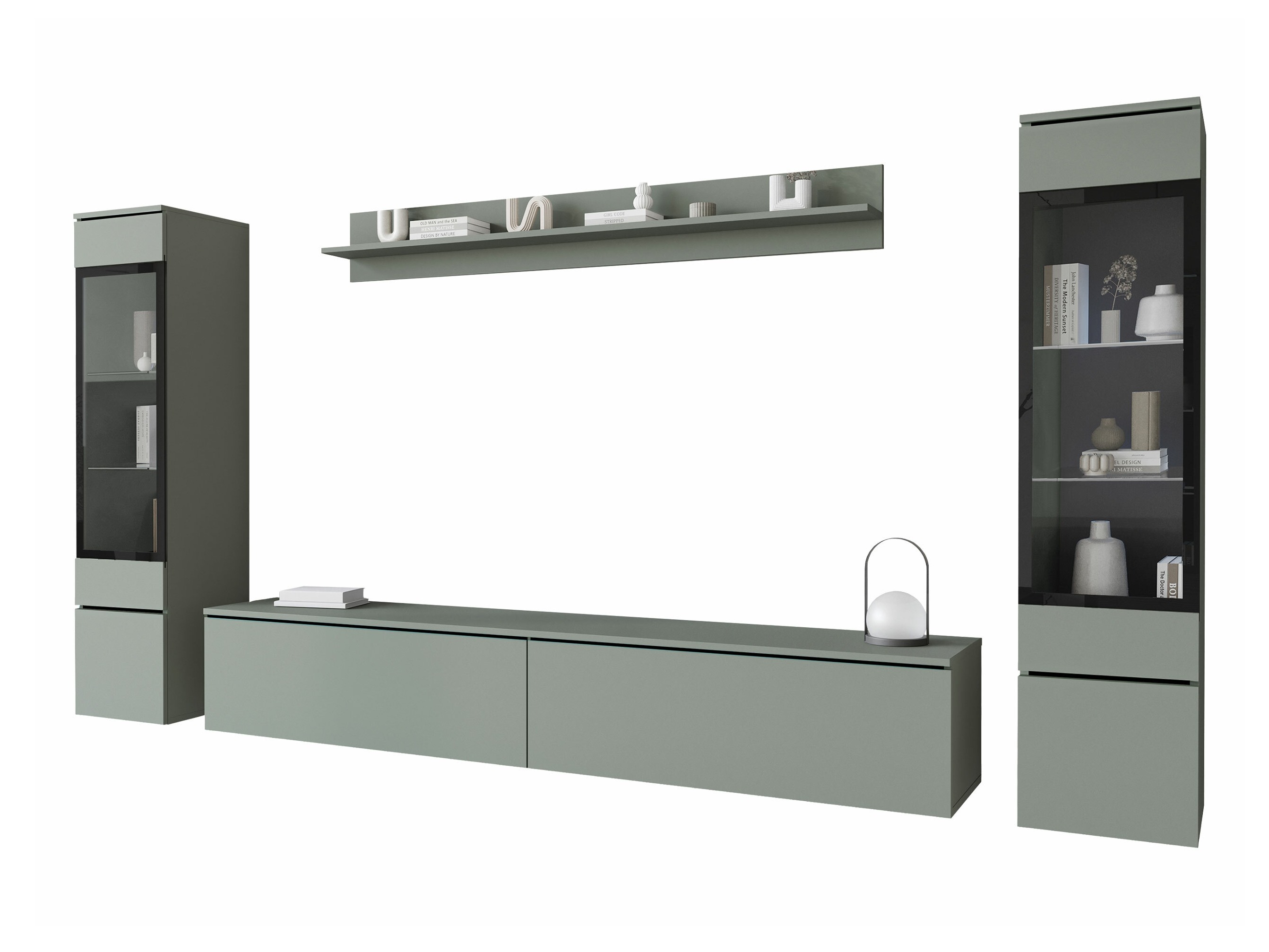 Stuemøblersæt Sarasota 126 (Støvet grøn)