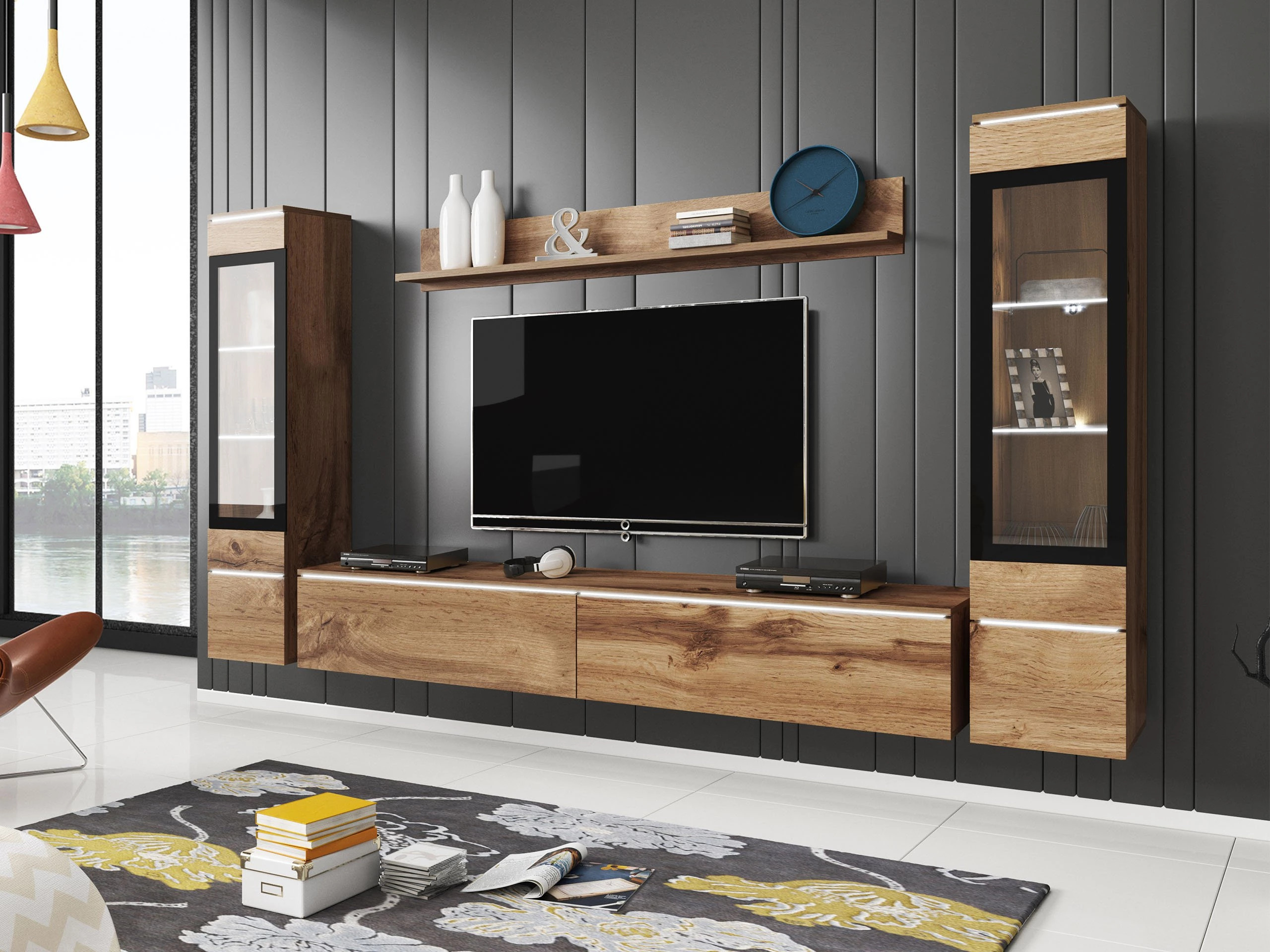 Stuemøblersæt Sarasota 126 (Wotan eg)