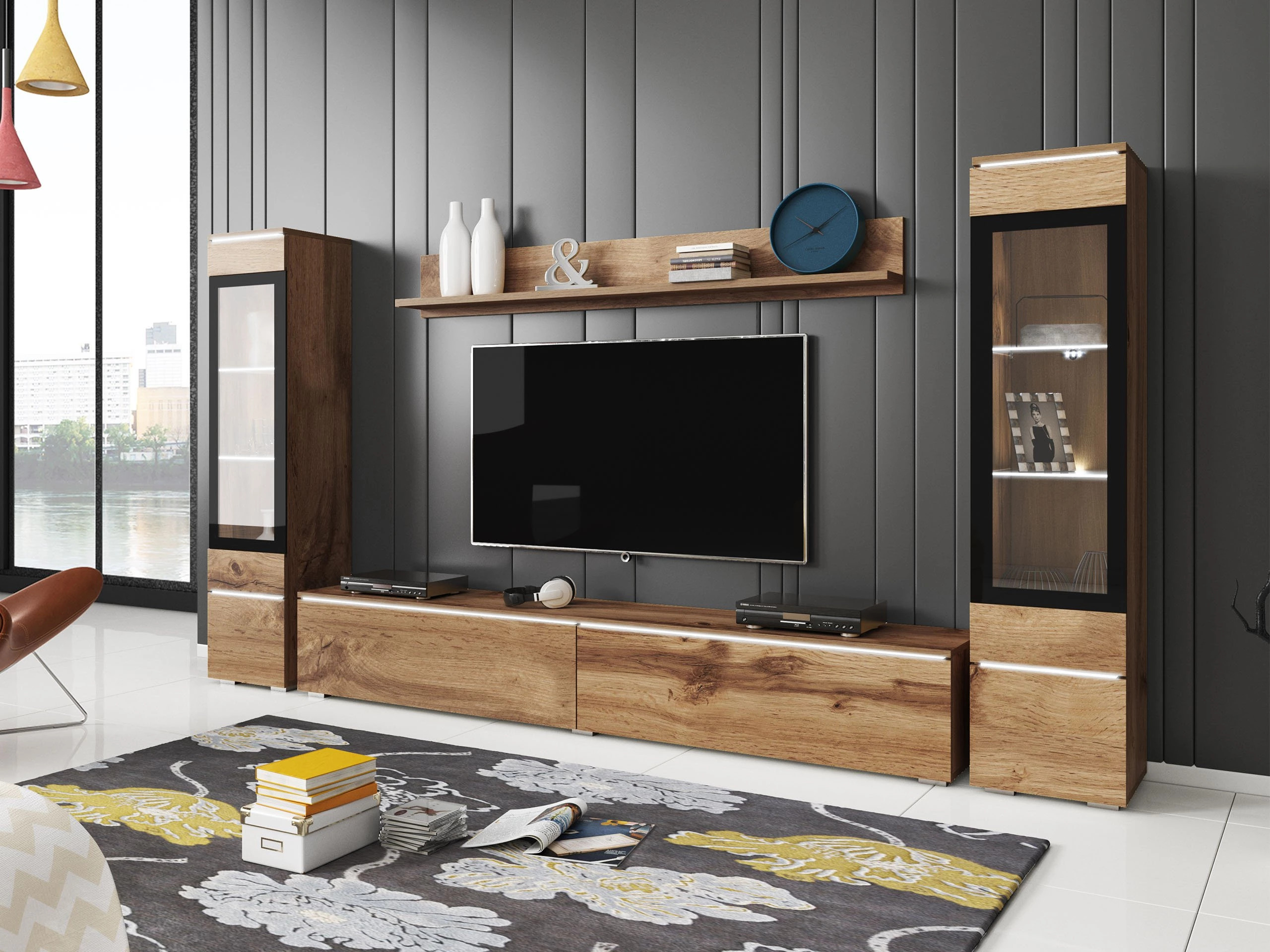 Stuemøblersæt Sarasota 126 (Wotan eg)