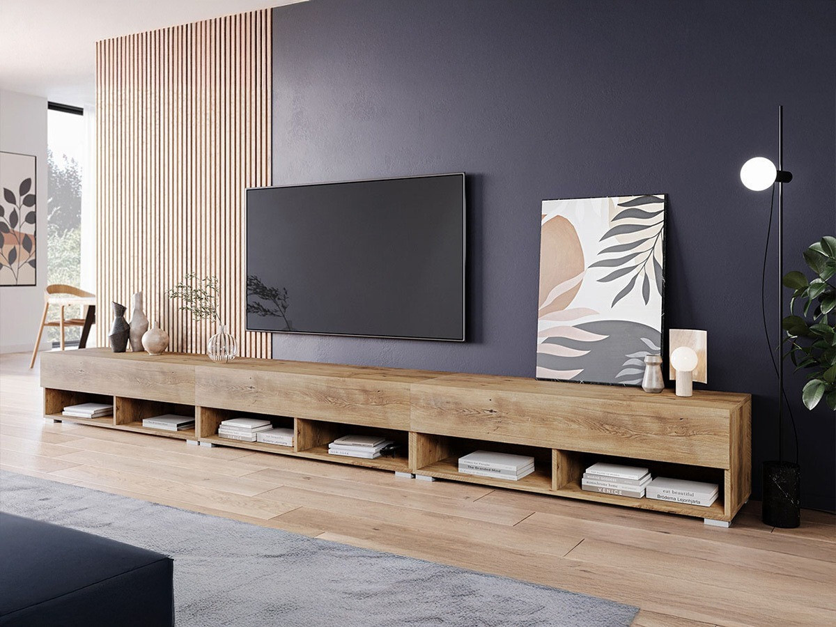 TV-bord Sarasota 144 (Kastanje)