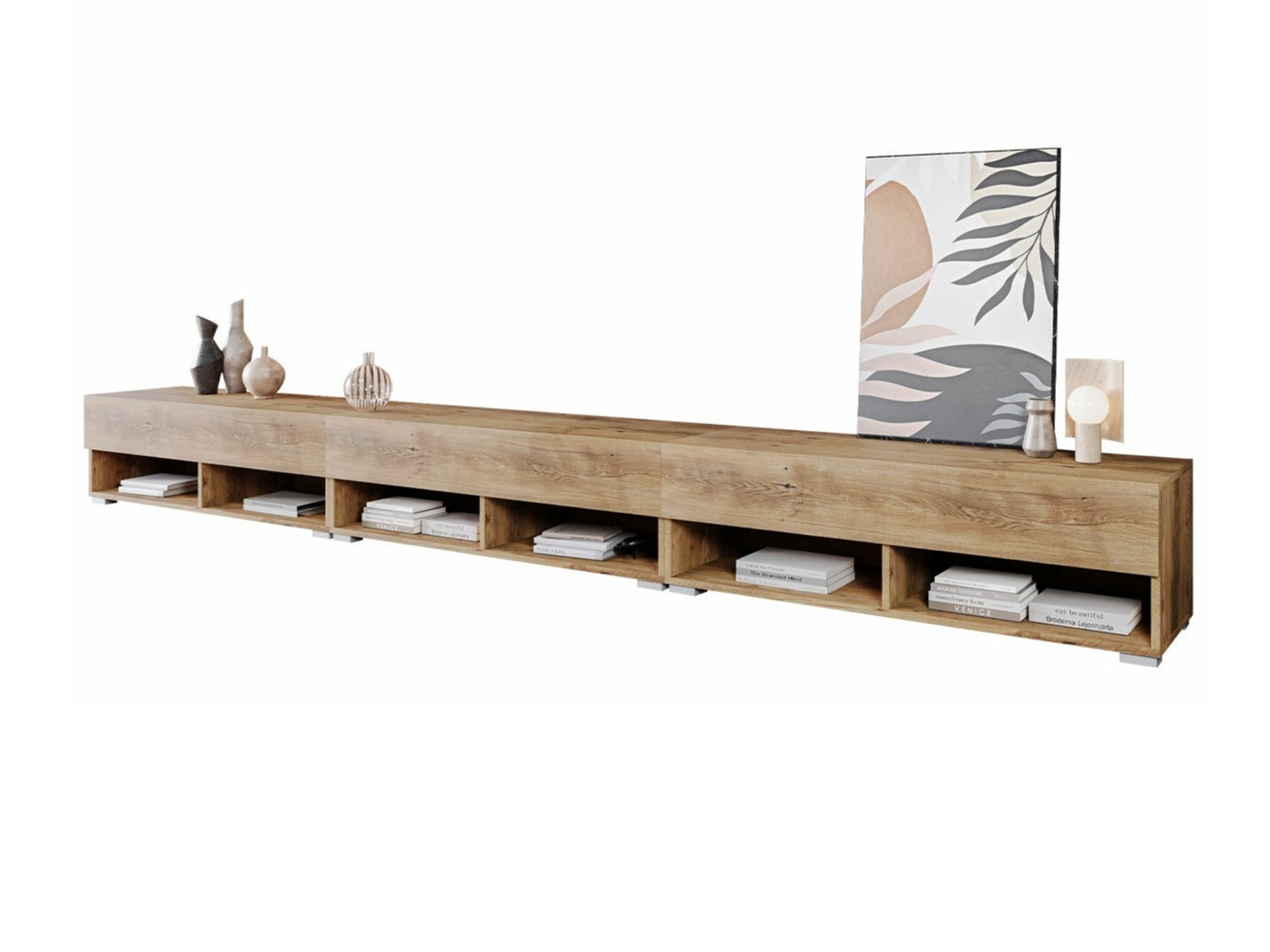 TV-bord Sarasota 144 (Kastanje)