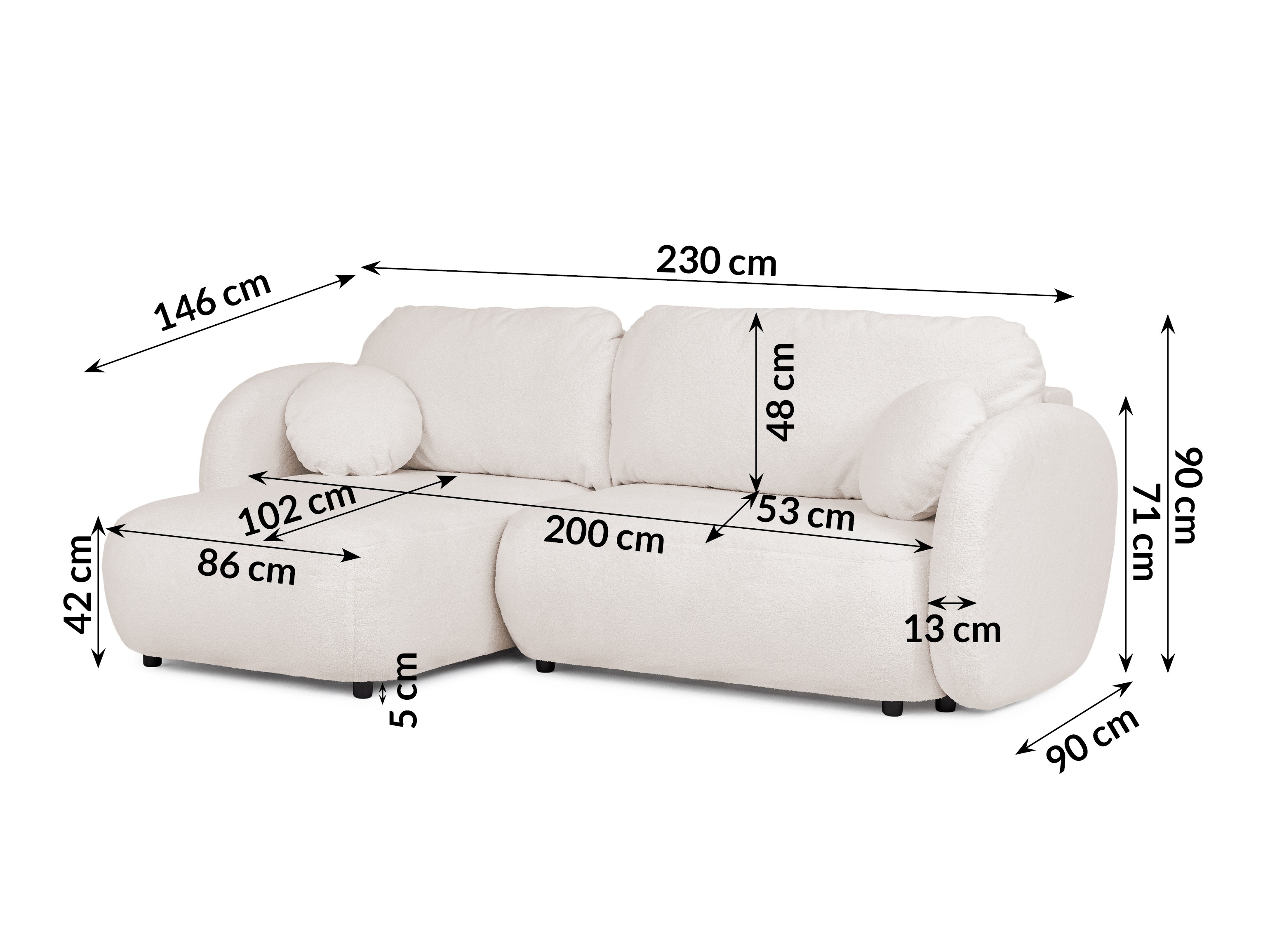 Hjørnesofa Rocklin 106 (Quelle 01)