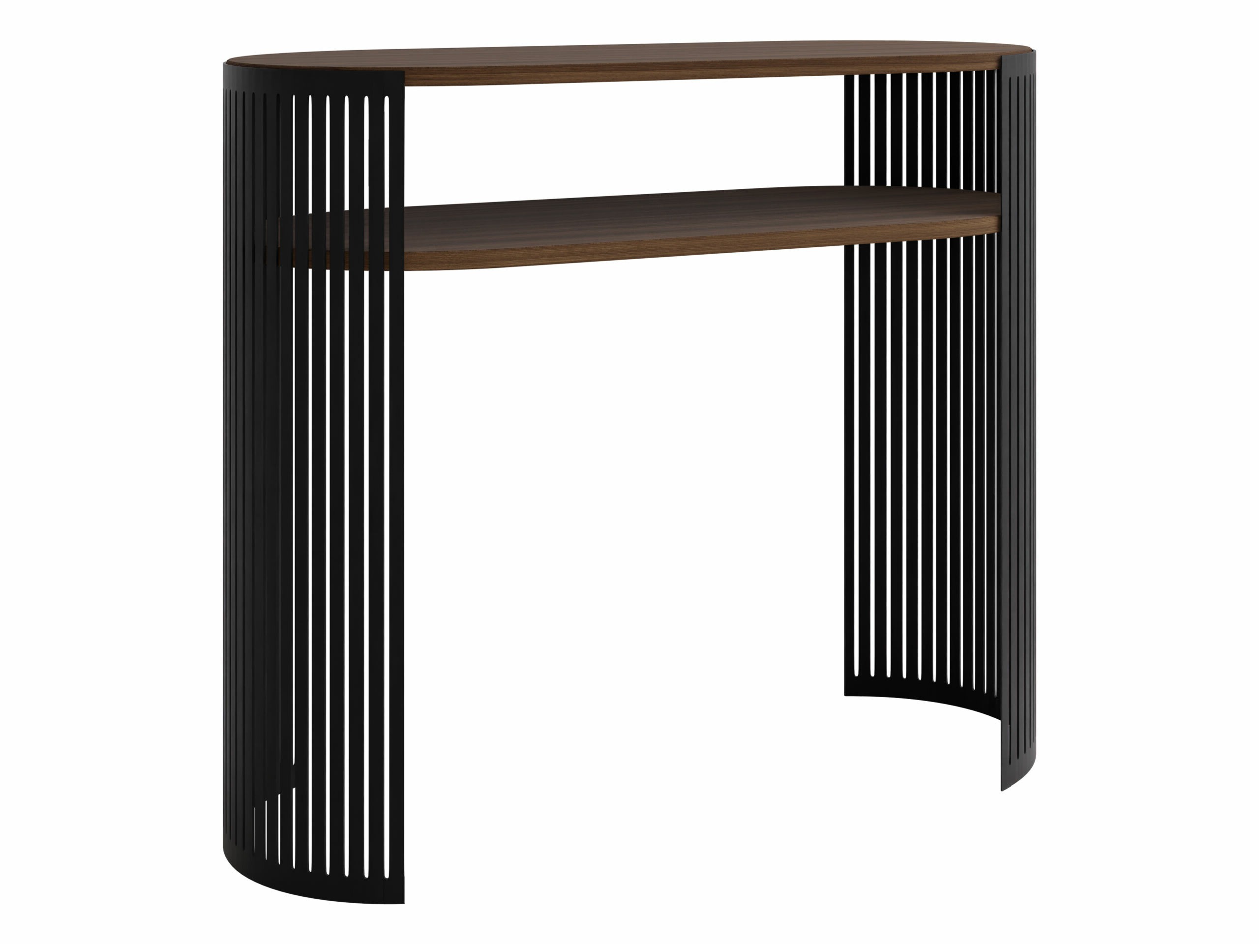 Konsolbord Civer (Sort + Valnød)