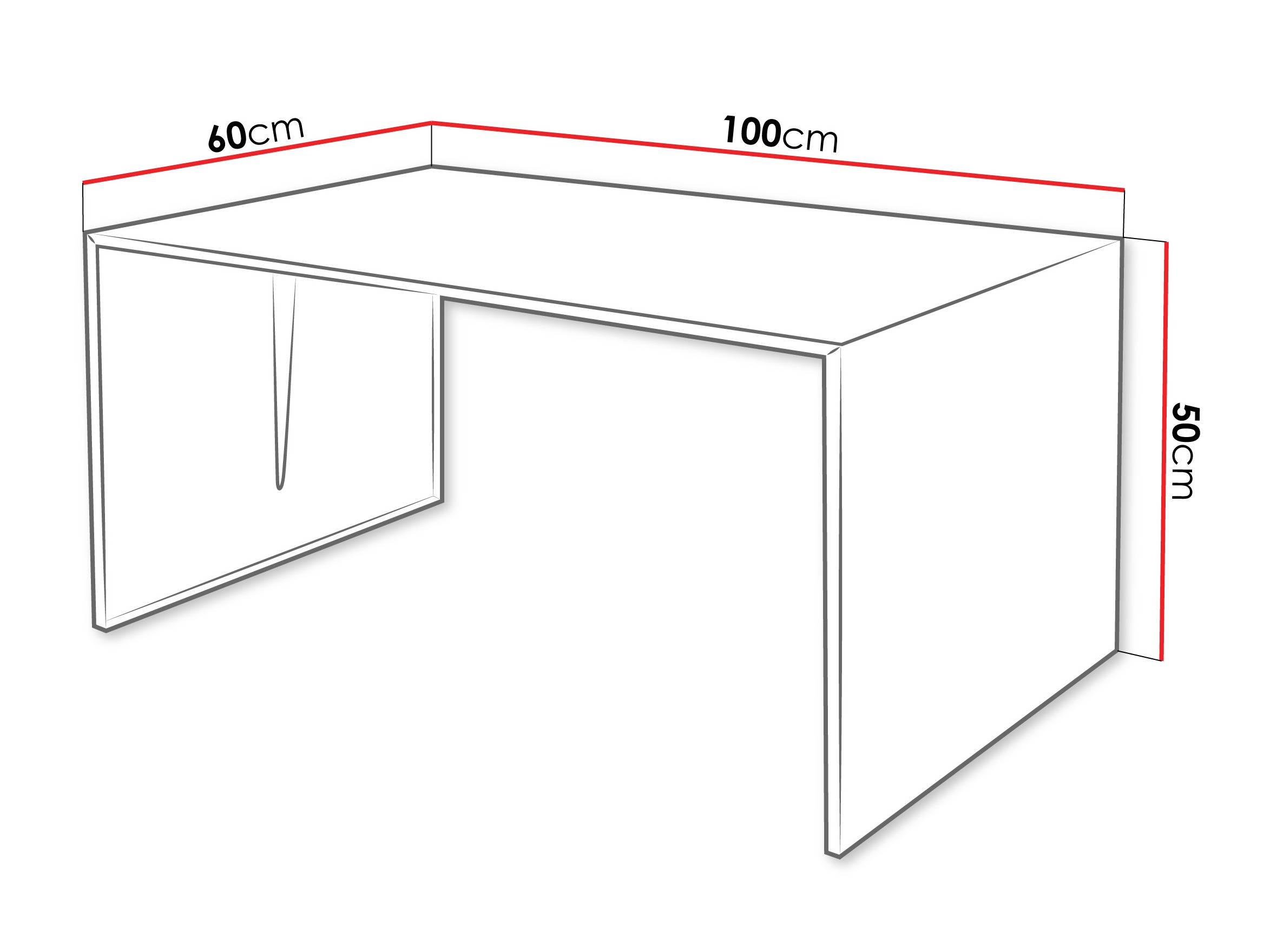 Sofabord Oswego 146 (Sort)