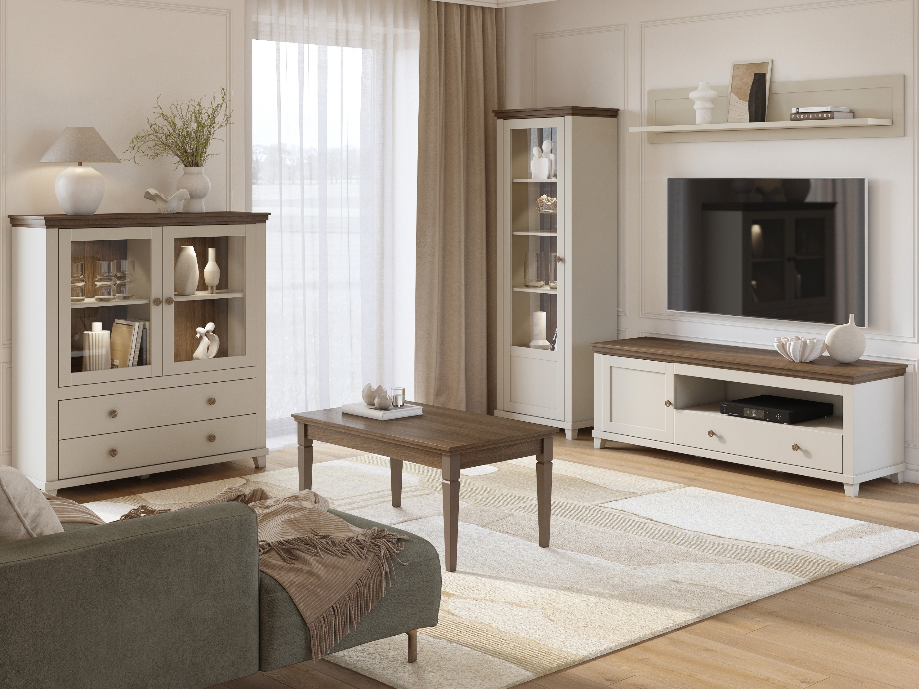 Vægreol Tolnue 100 (Lys beige)