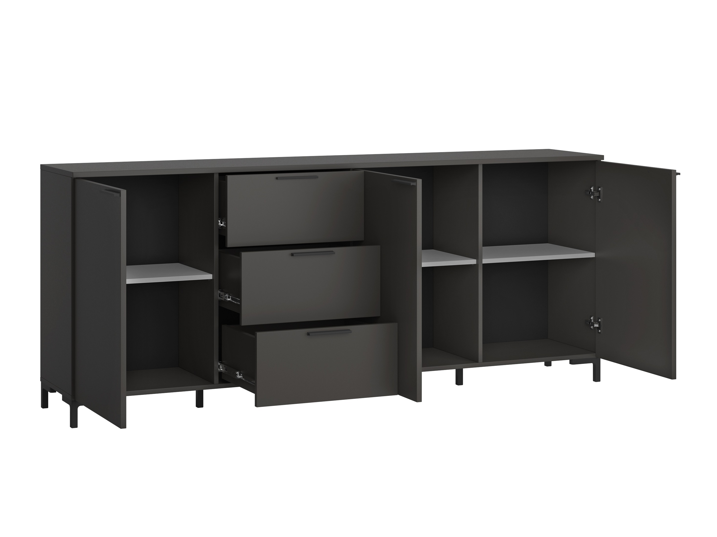 Kommode Salnola 102 (Grå)