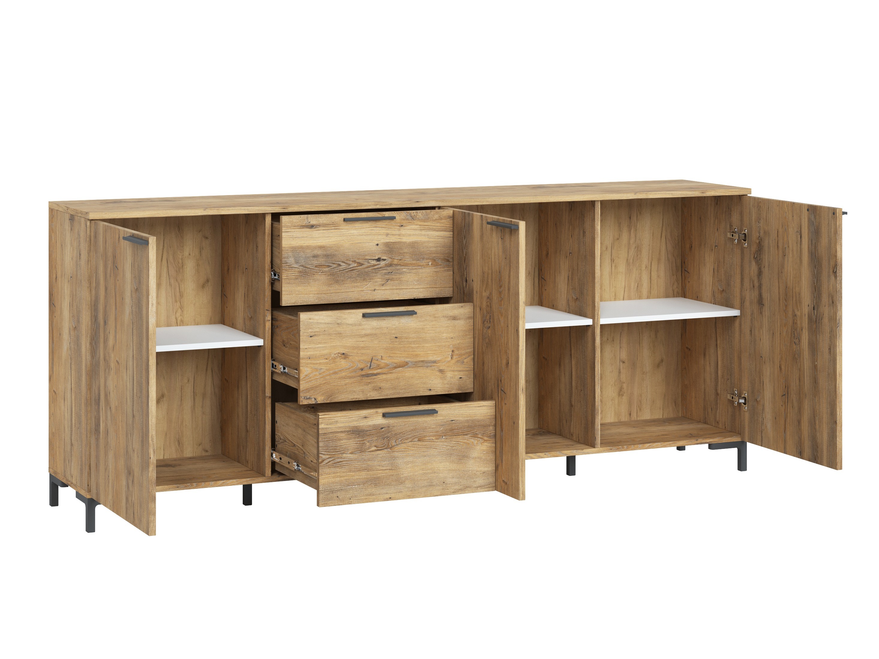 Kommode Salnola 102 (Kastanje)