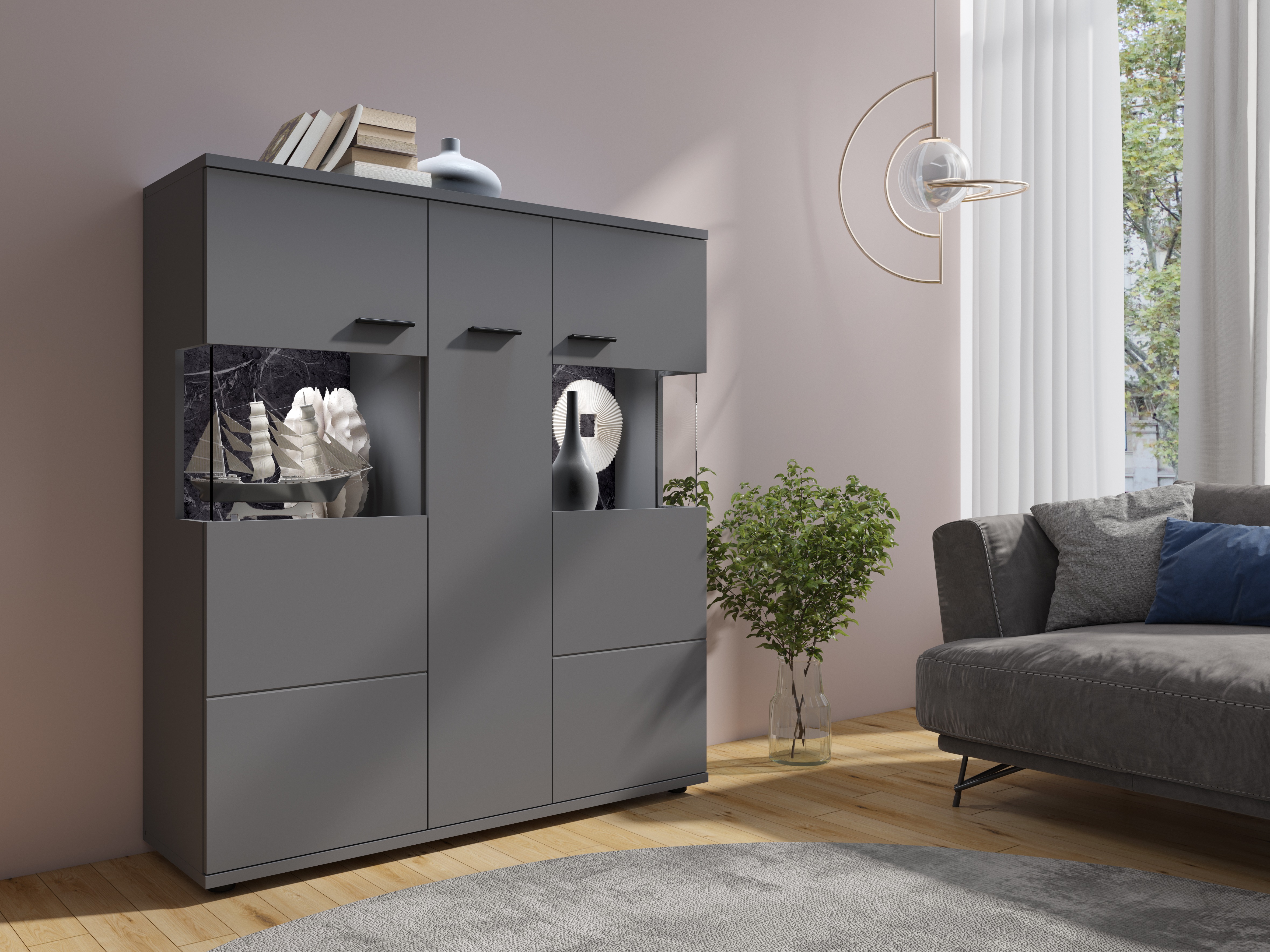 Reol Ontario 169 (Grafit)