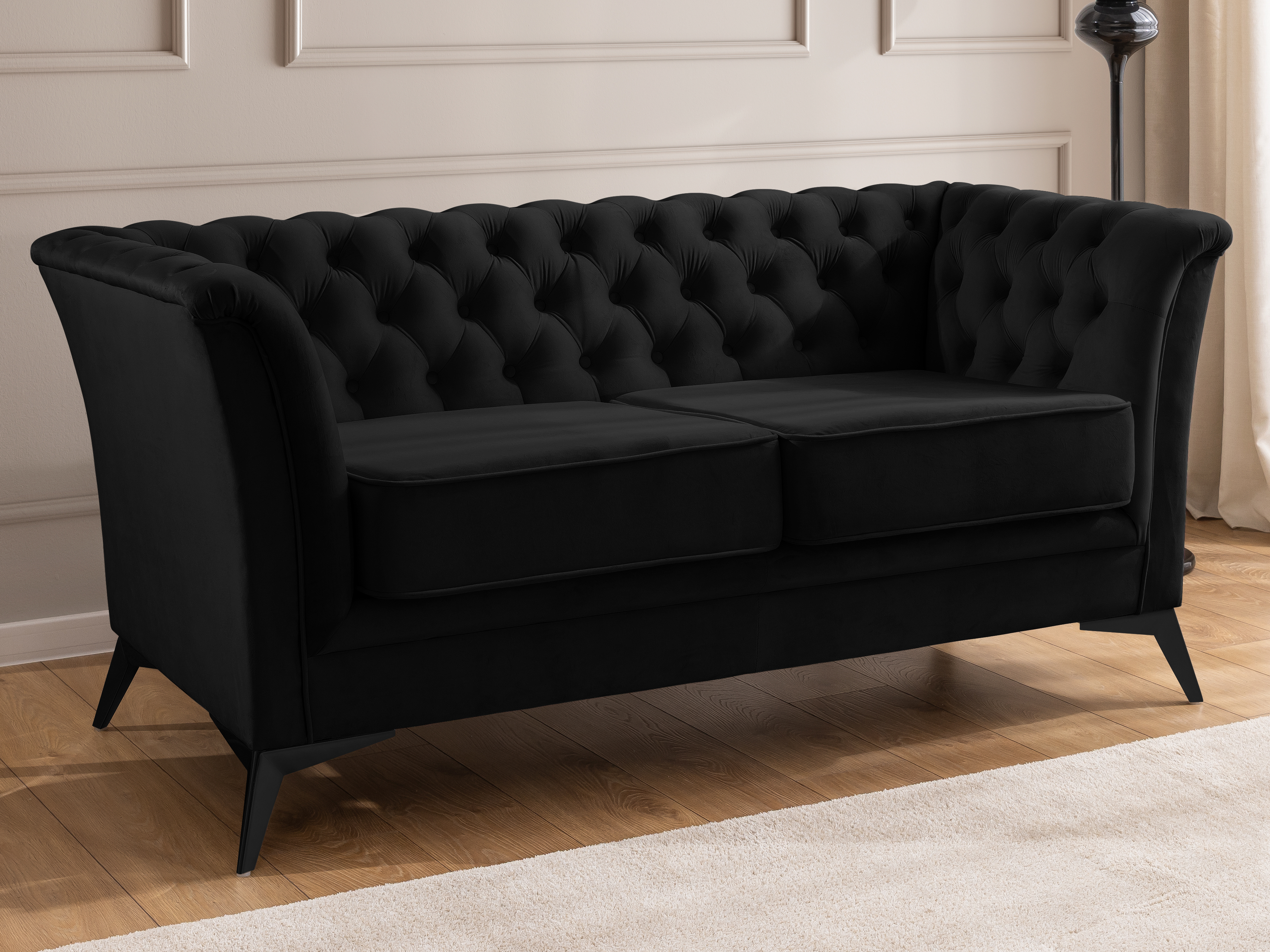 Chesterfield sofa Rocklin 119 (Riviera 100)