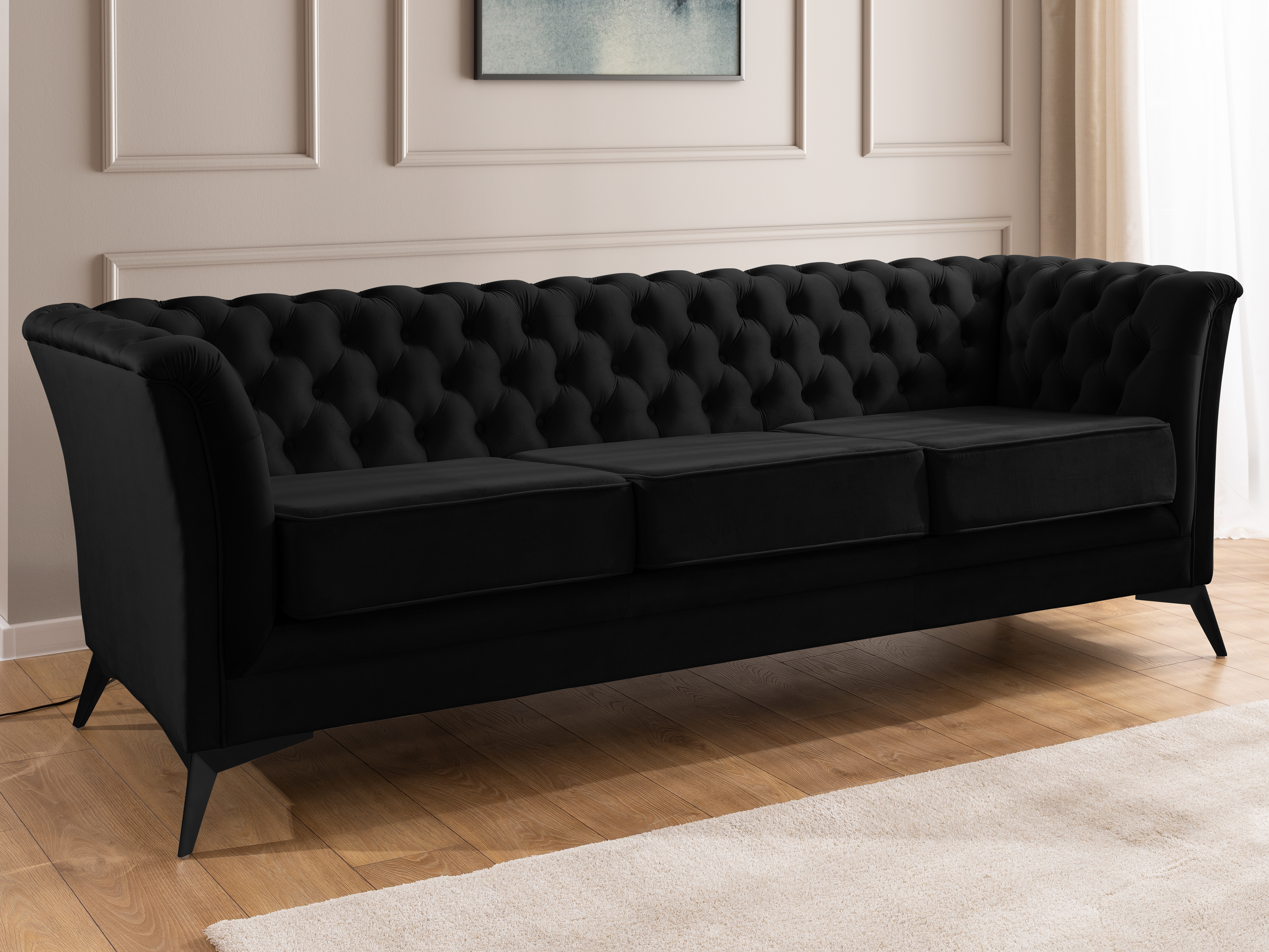 Chesterfield sofa Rocklin 120 (Riviera 100)