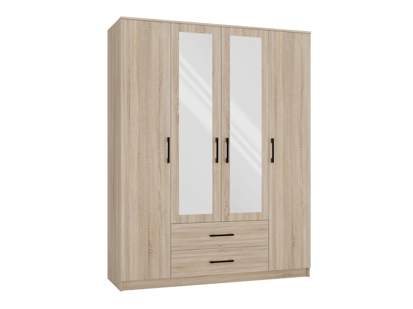 Garderobeskab Mandeville 117 (Sonoma eg)