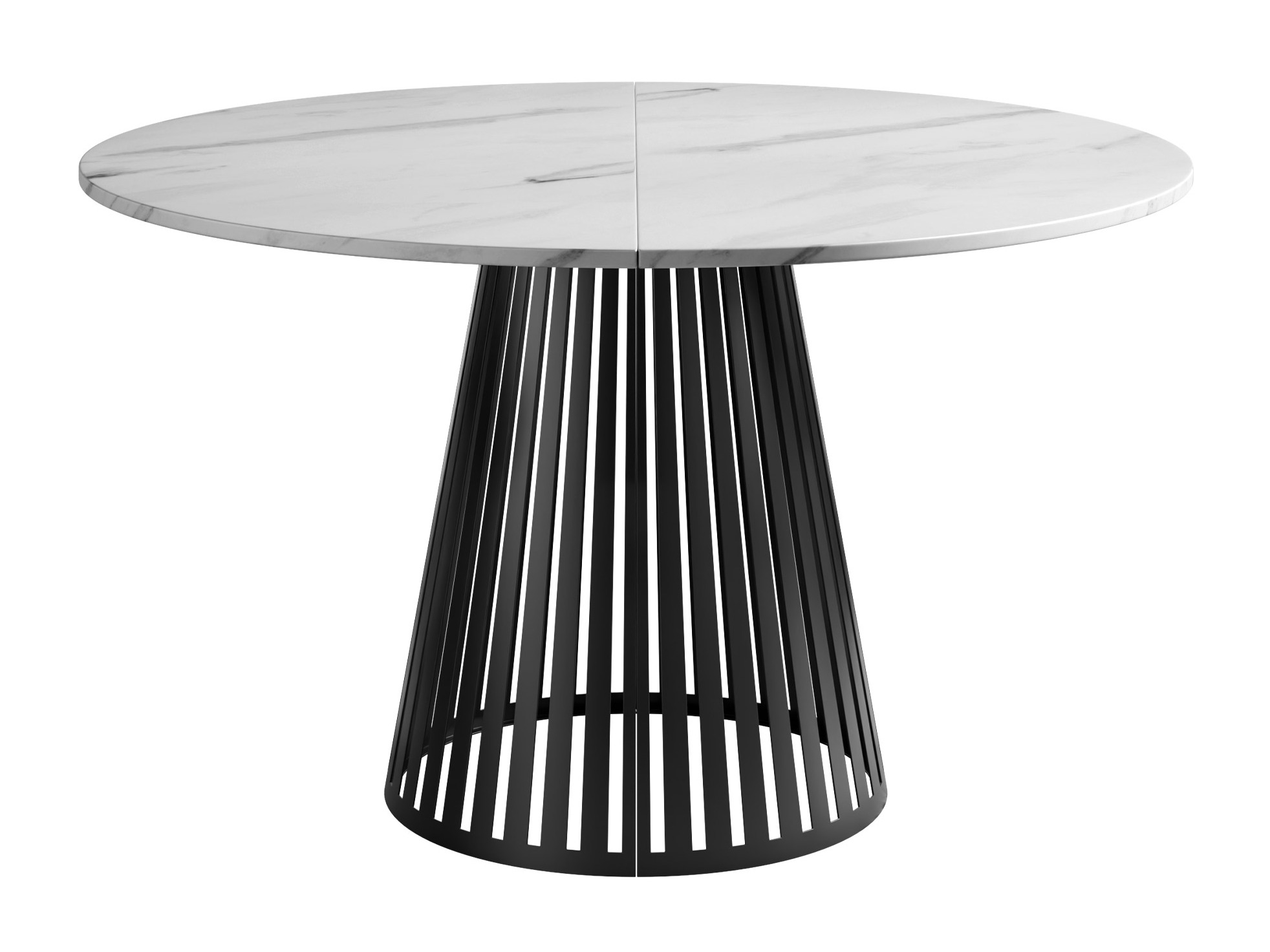 Bord Oswego 154 (Hvid marmor)