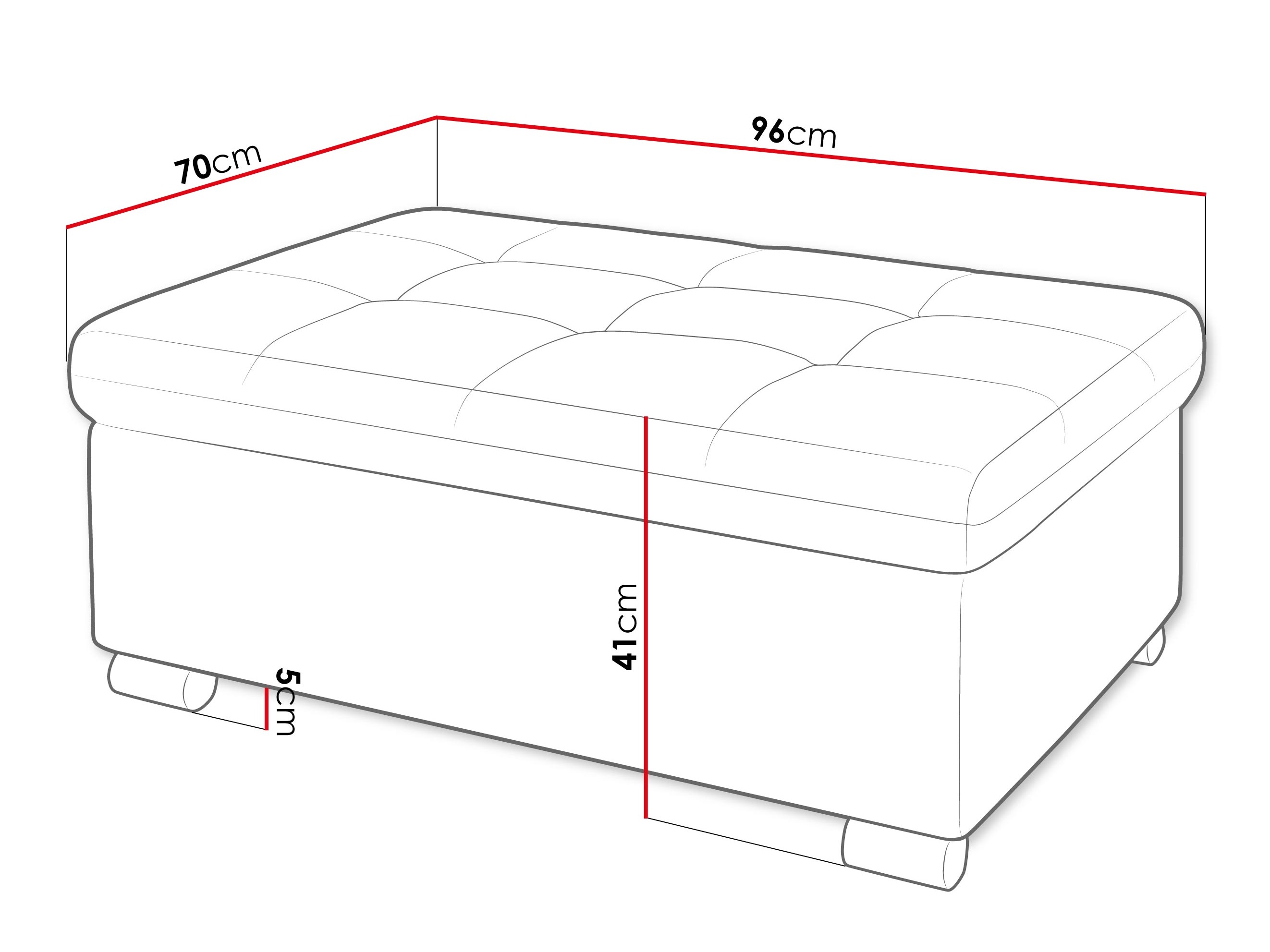 Polstret bænk Comfivo 118 (Corbett 21)