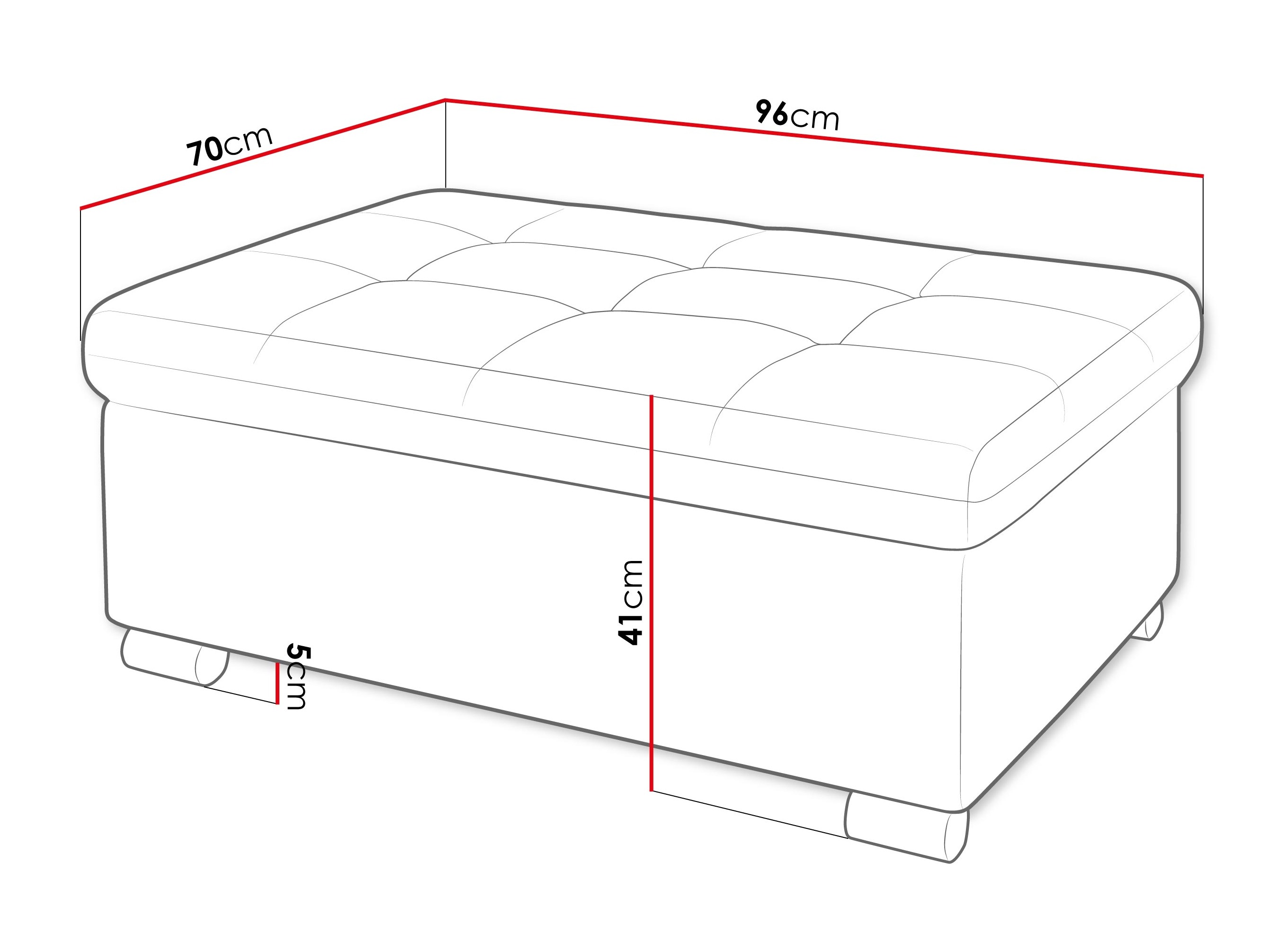 Polstret bænk Comfivo 118 (Corbett 82)