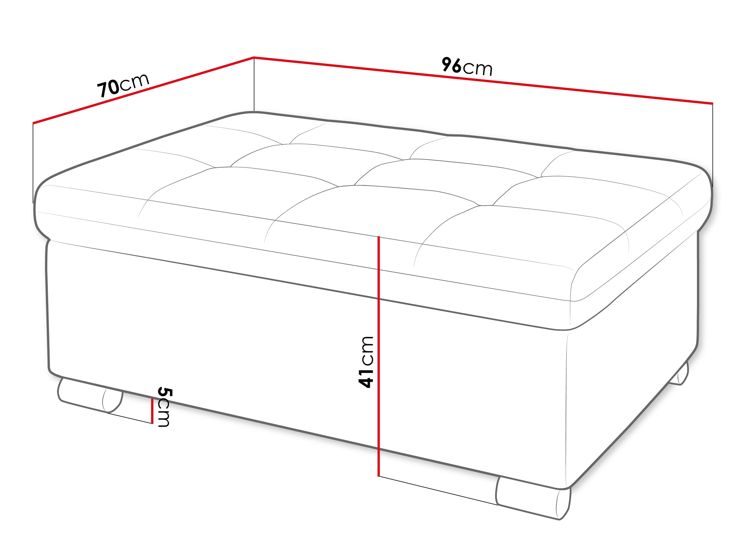 Polstret bænk Comfivo 118 (Piaingen 02)