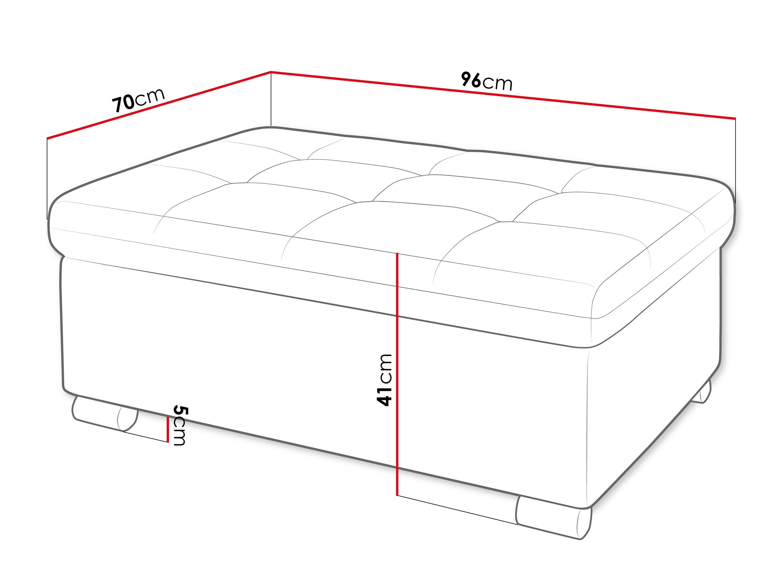 Polstret bænk Comfivo 118 (Zoya 13)