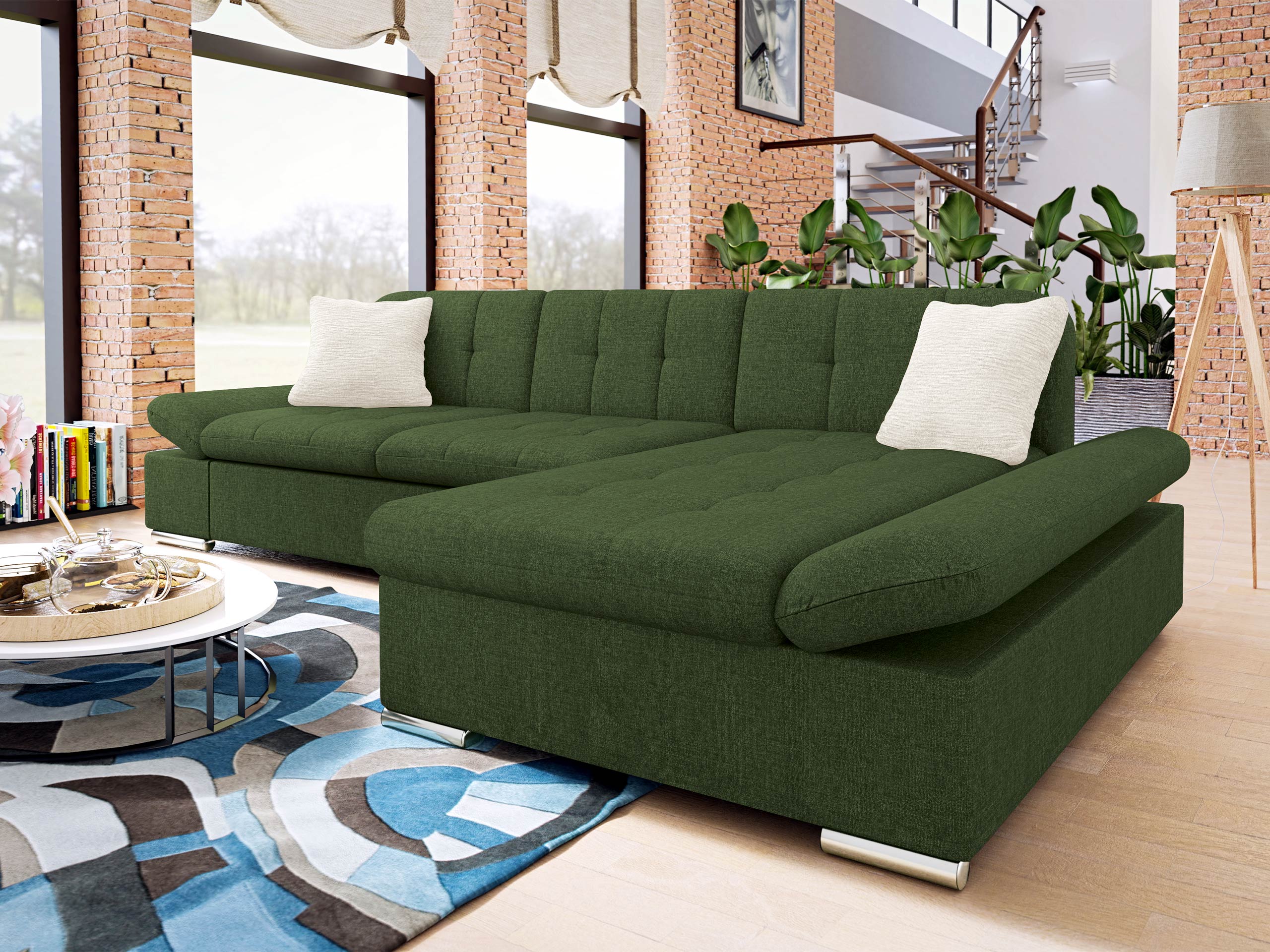 Hjørnesofa Comfivo 250 (Maya 07 + Maya 02)