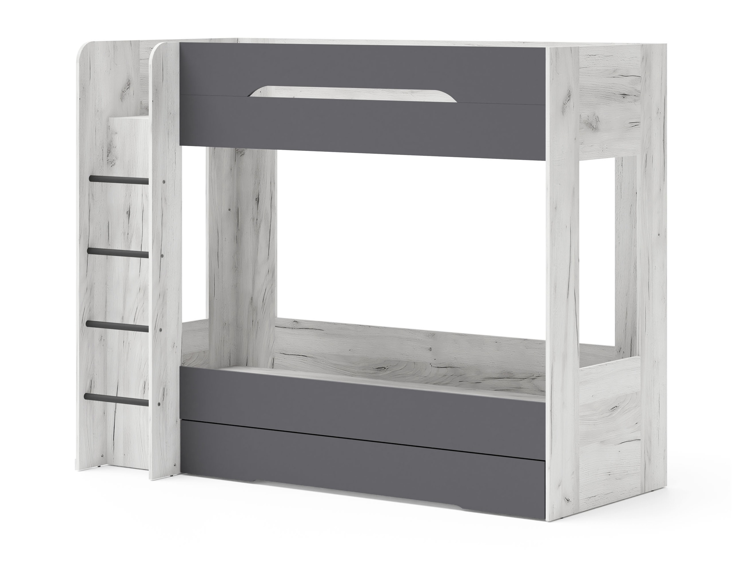 Køjeseng Elitenu 103 (Craft hvid + Grafit)