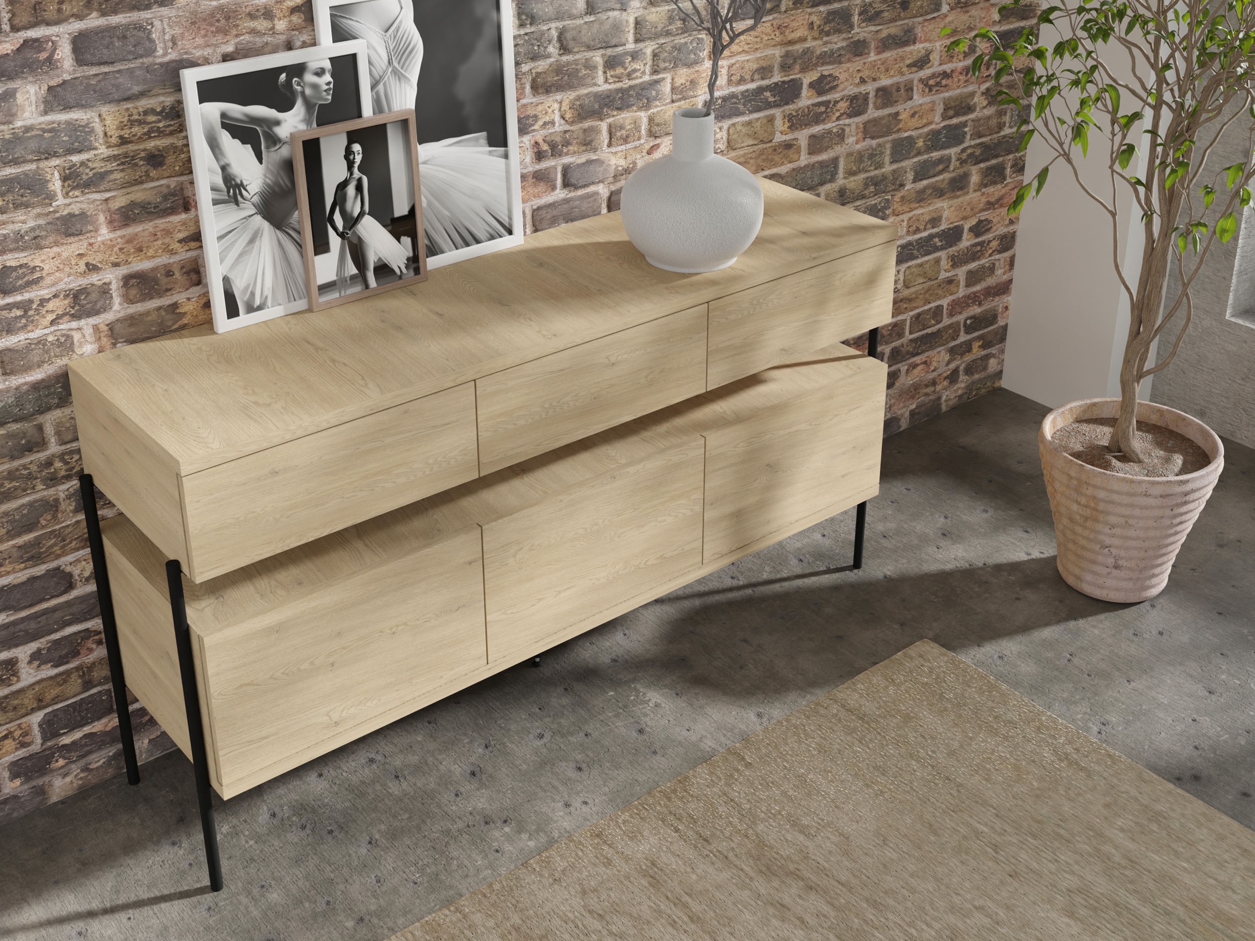 Stuemøbelsæt Buffalo 209