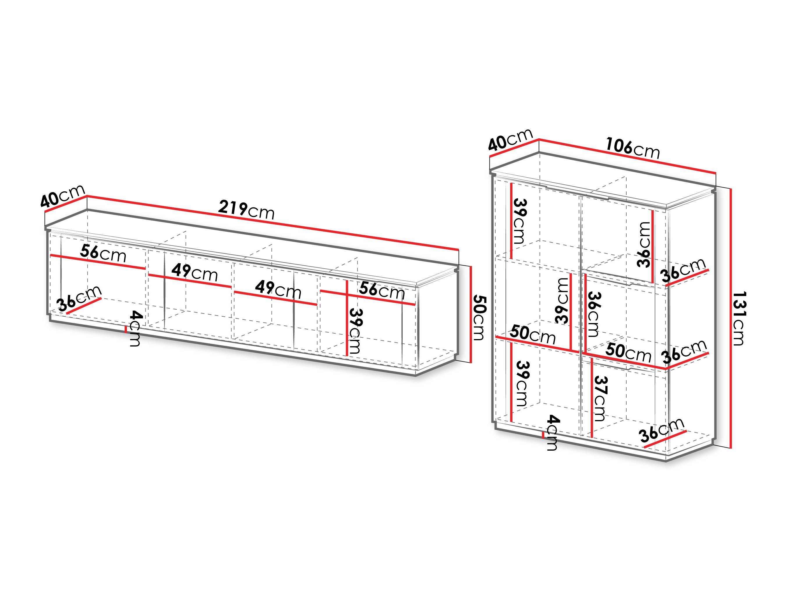 Stuemøbelsæt Comfivo Elivelo 105