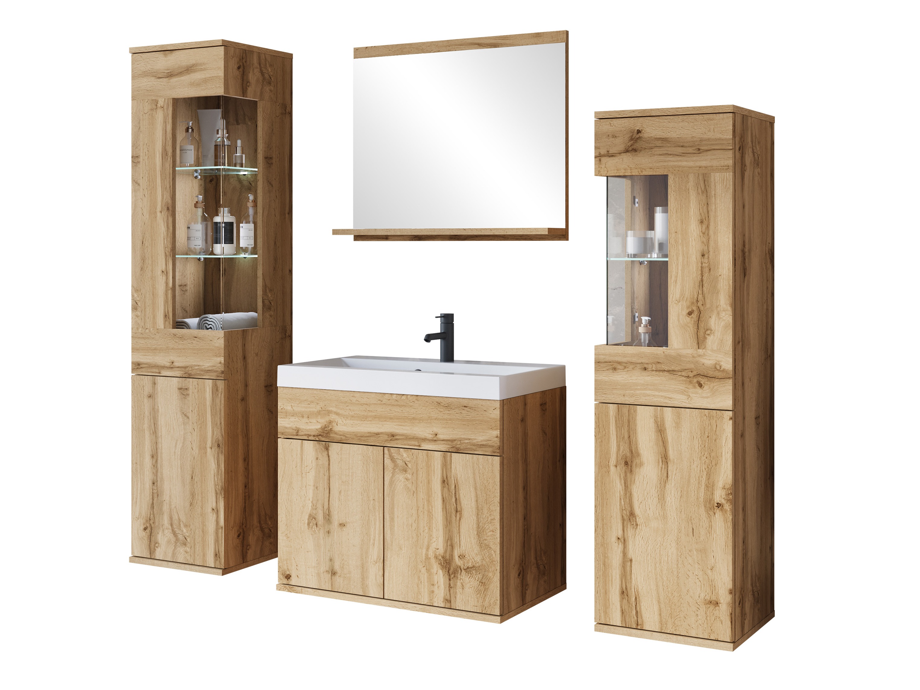 Badeværelsessæt Sarasota 194 (Wotan eg)