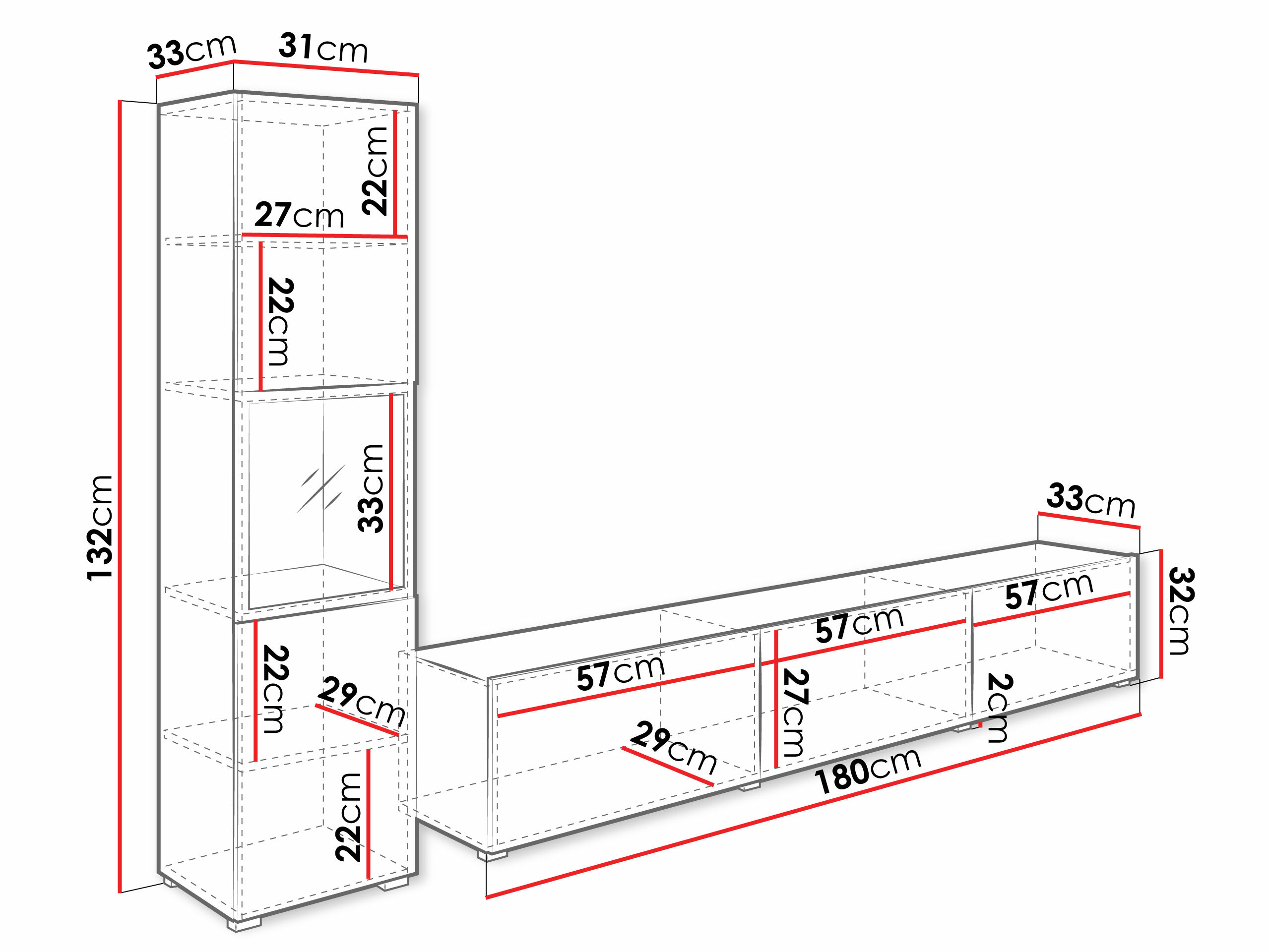 Stuemøbelsæt Sarasota 192 (Grafit)