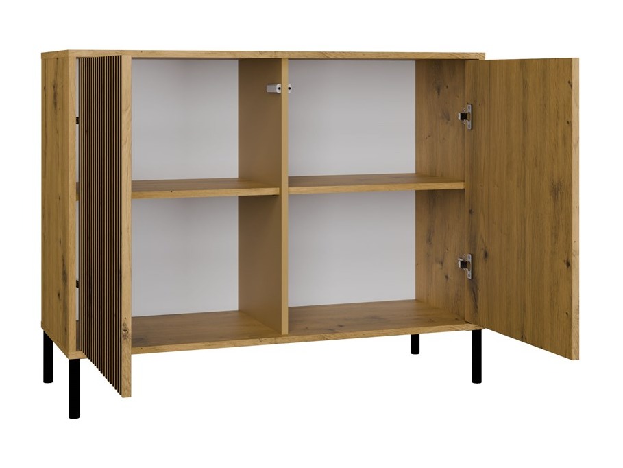 Skænk Orlsone 109 (Artisan eg + Sort)