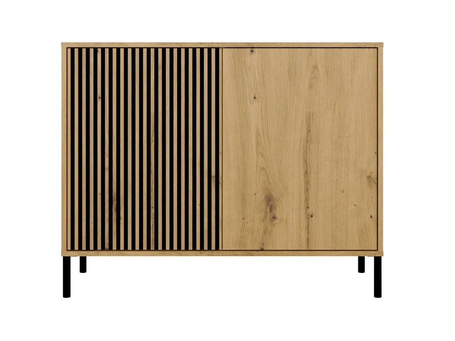 Skænk Orlsone 109 (Artisan eg + Sort)