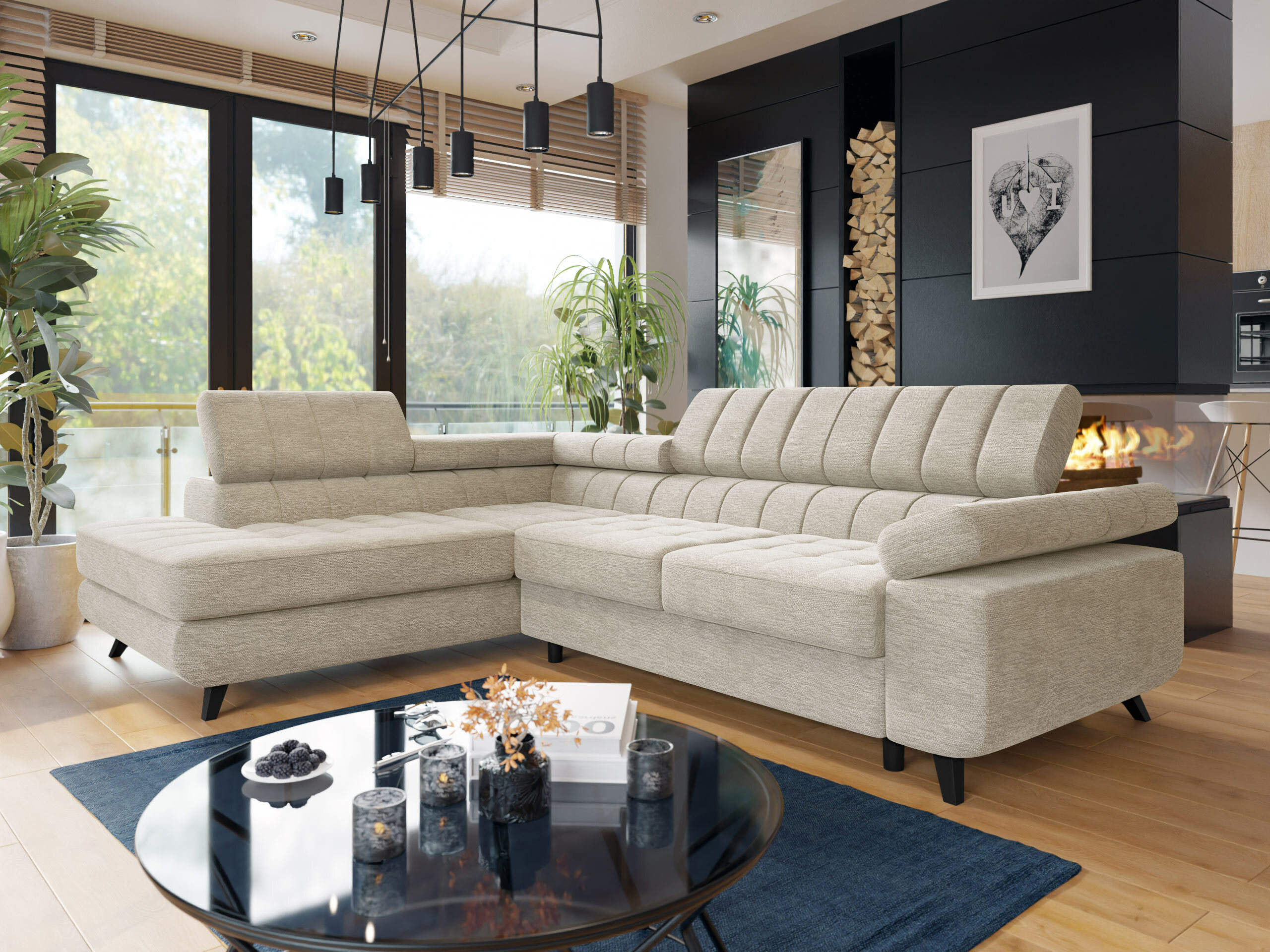 Hjørnesofa Comfivo 207 (Nazar 225.02)