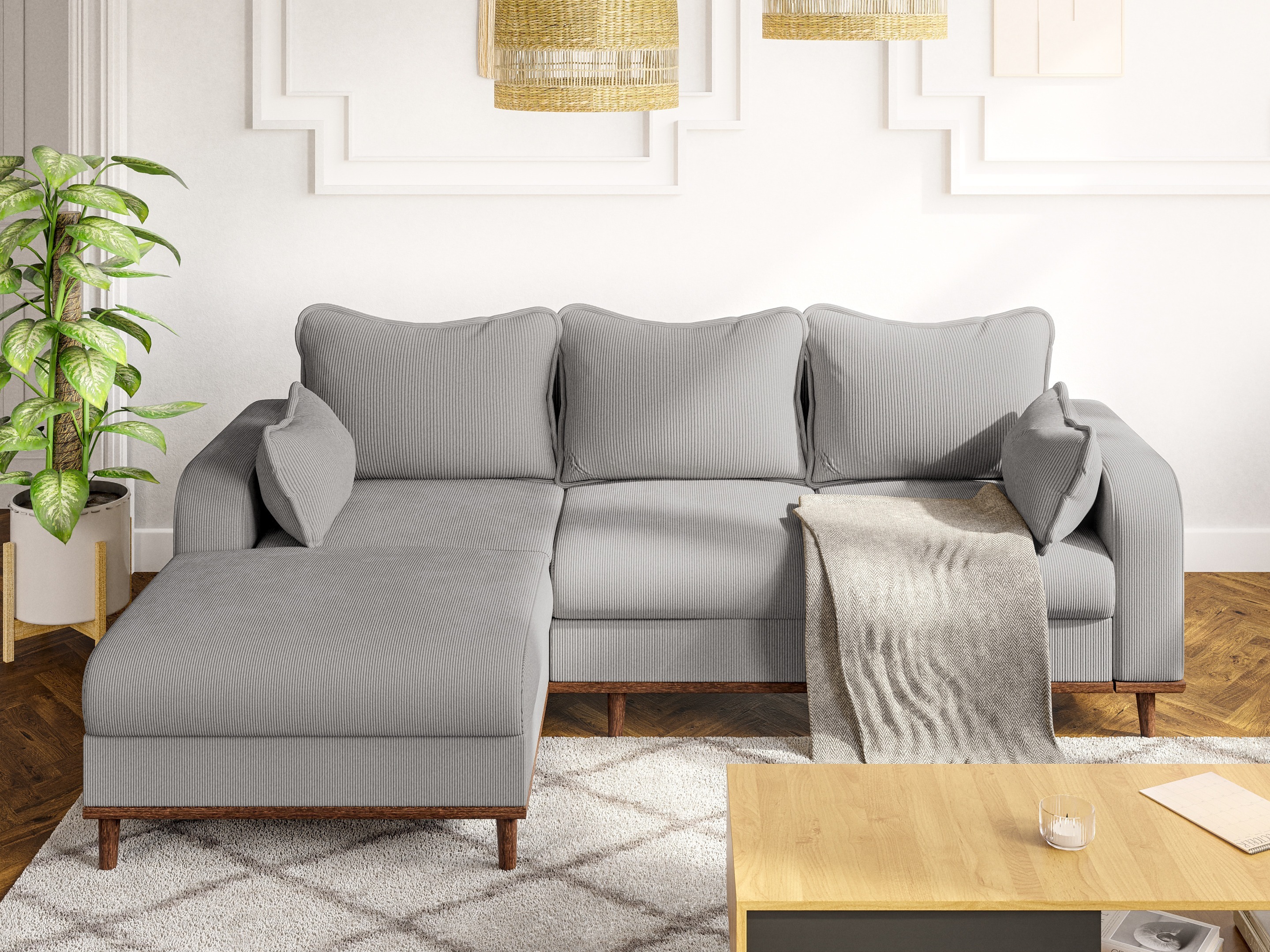 Hjørnesofa Rocklin 129 (Fjord 08)
