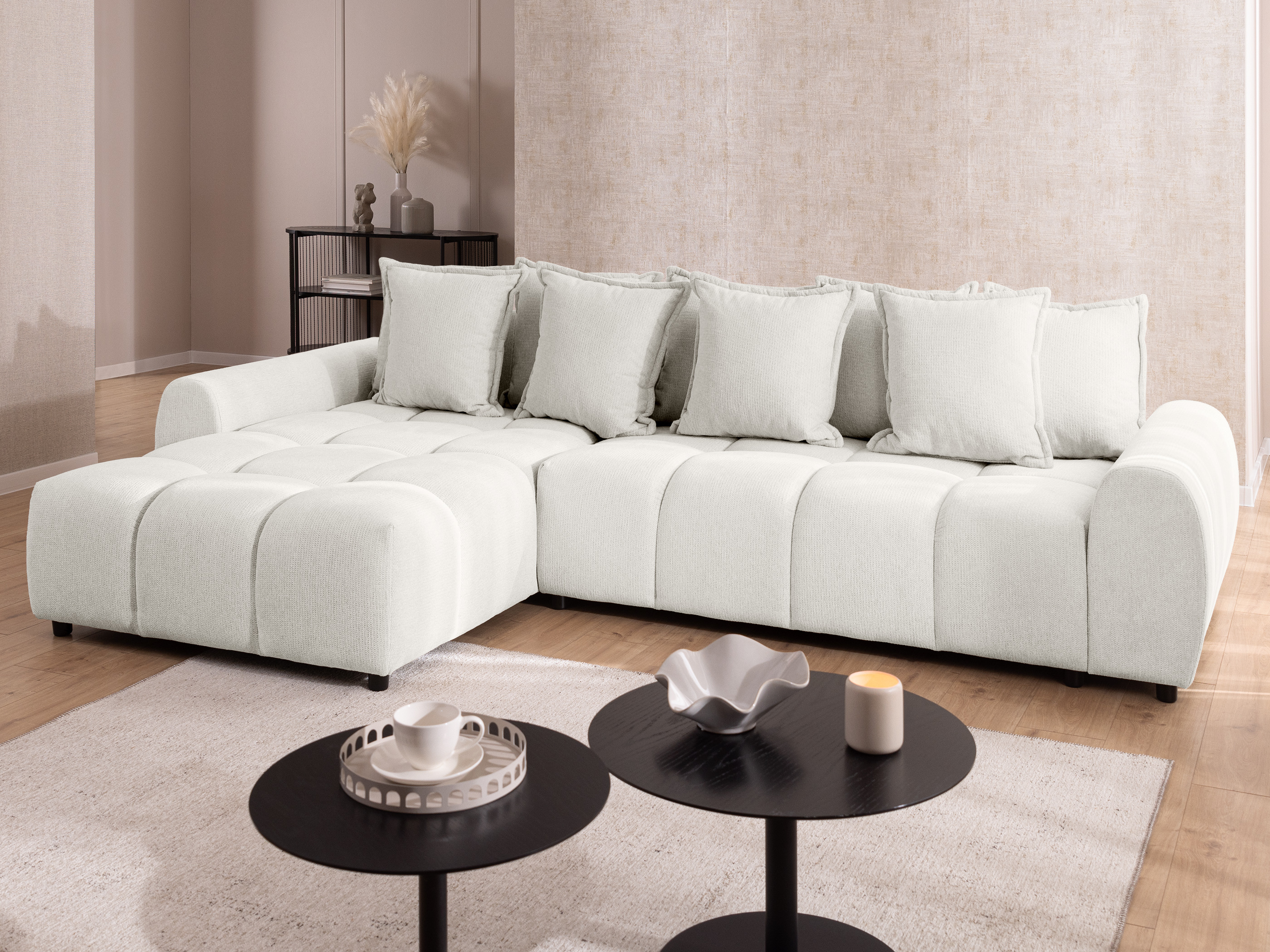 Hjørnesofa Rocklin 132 (Aragon 01)