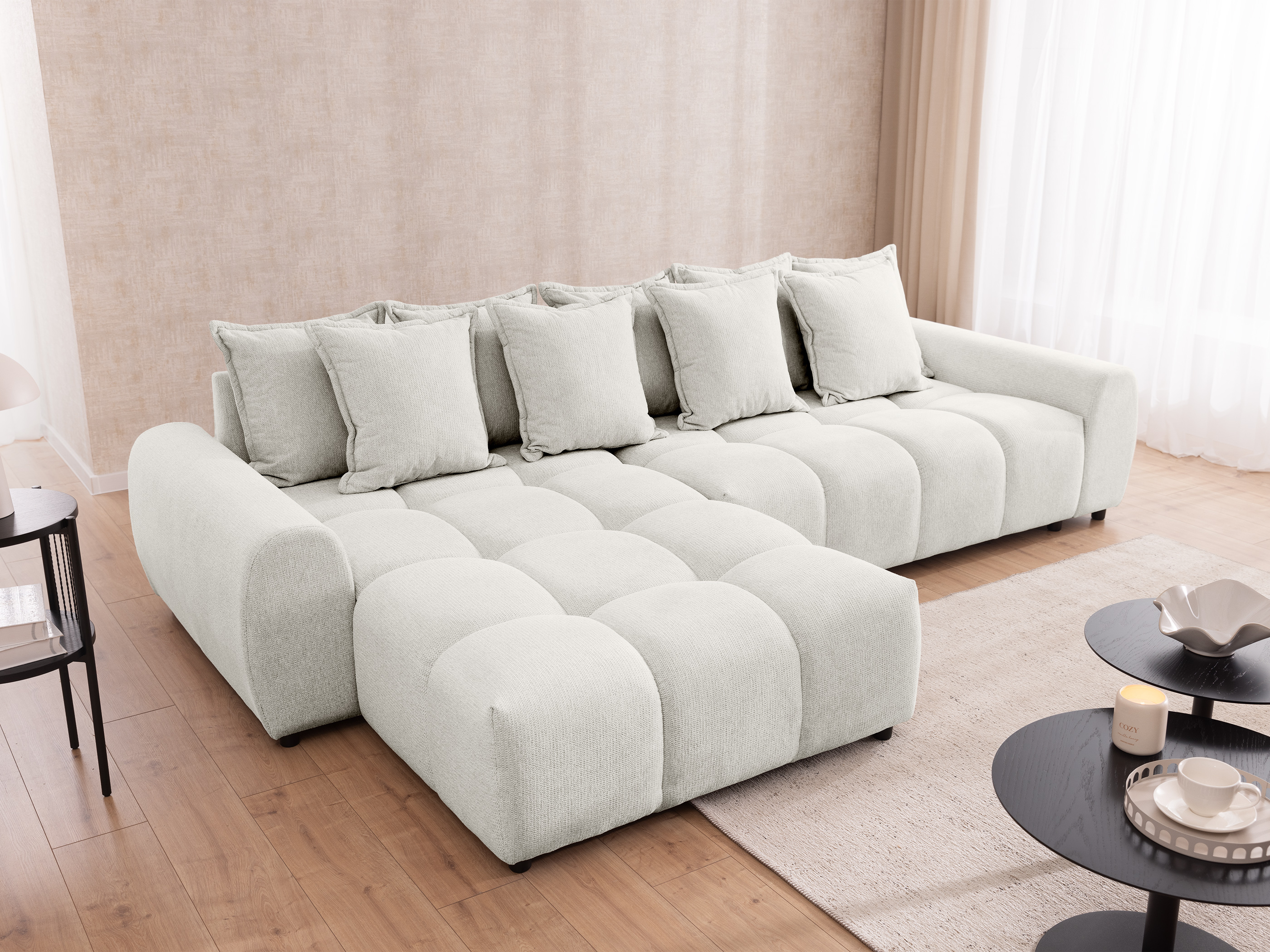 Hjørnesofa Rocklin 132 (Aragon 01)