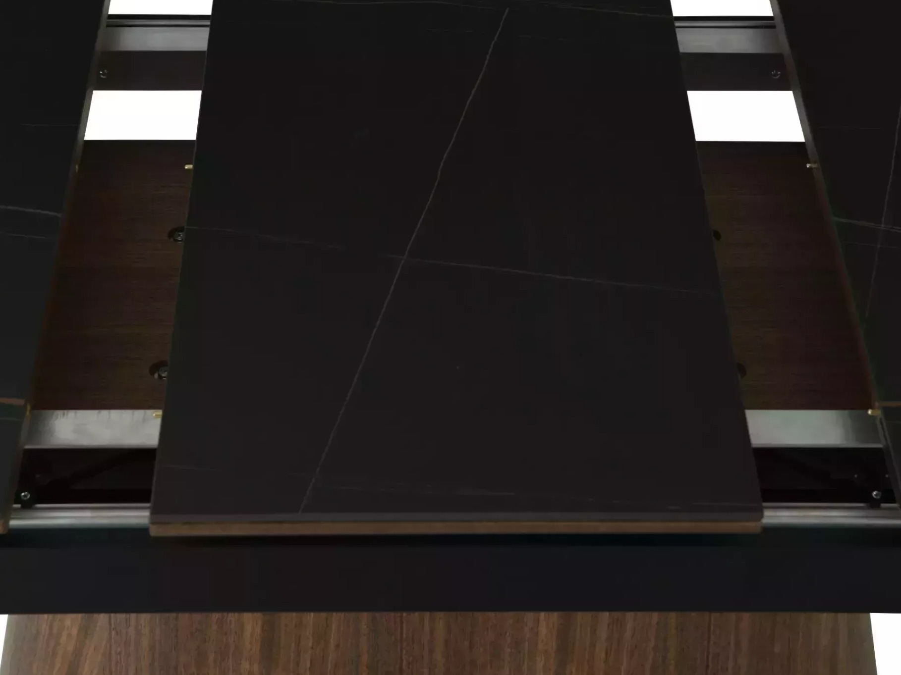 Bord Detroit 932 (Sort + Valnød)