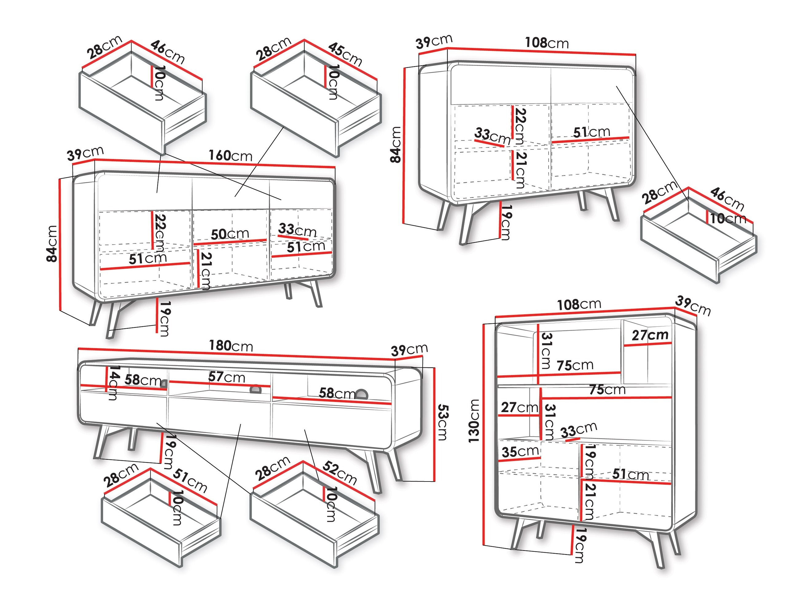 Stuemøbelsæt Talsalo 104
