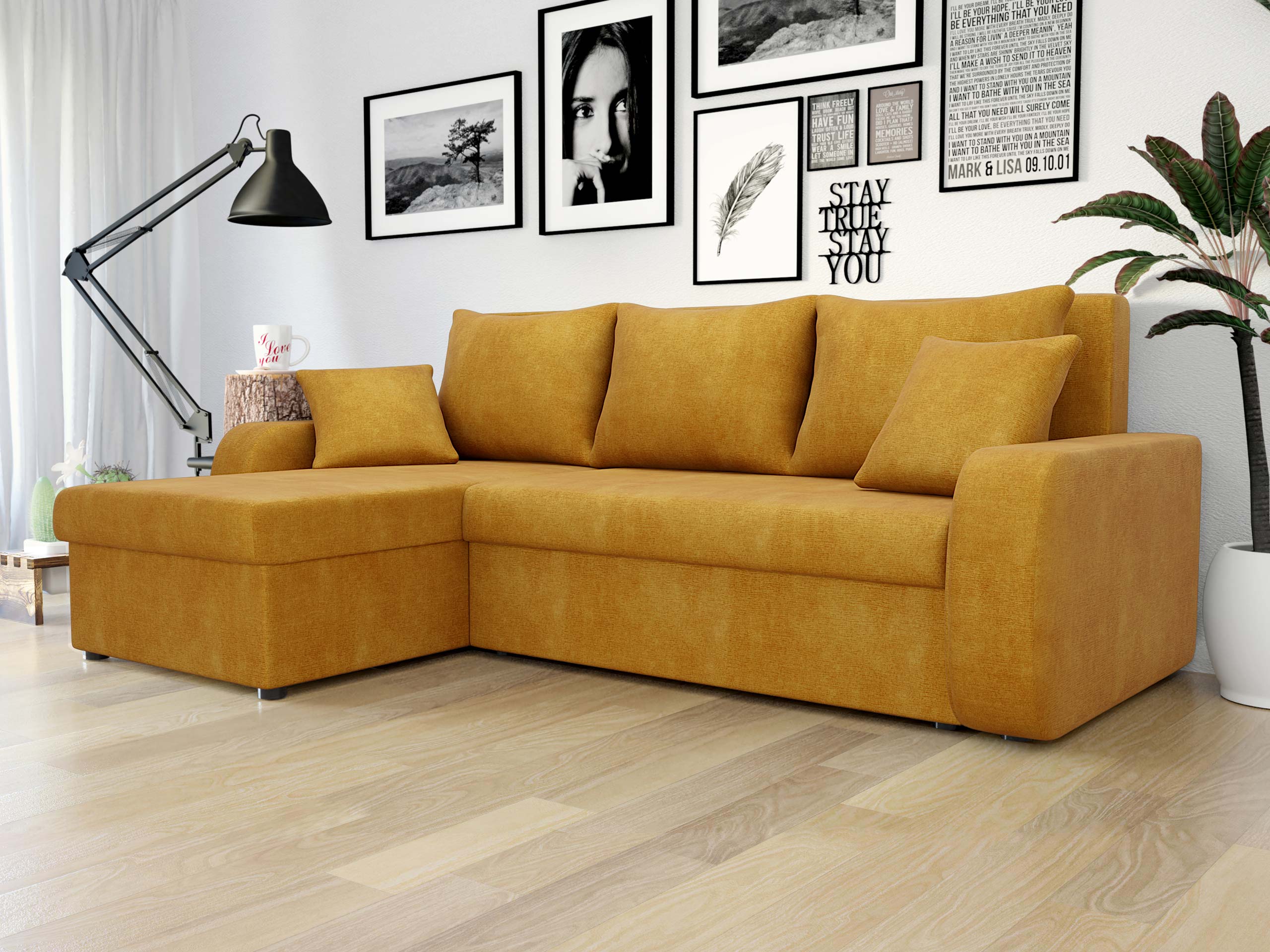 Hjørnesofa Comfivo 135 (Wave 05)