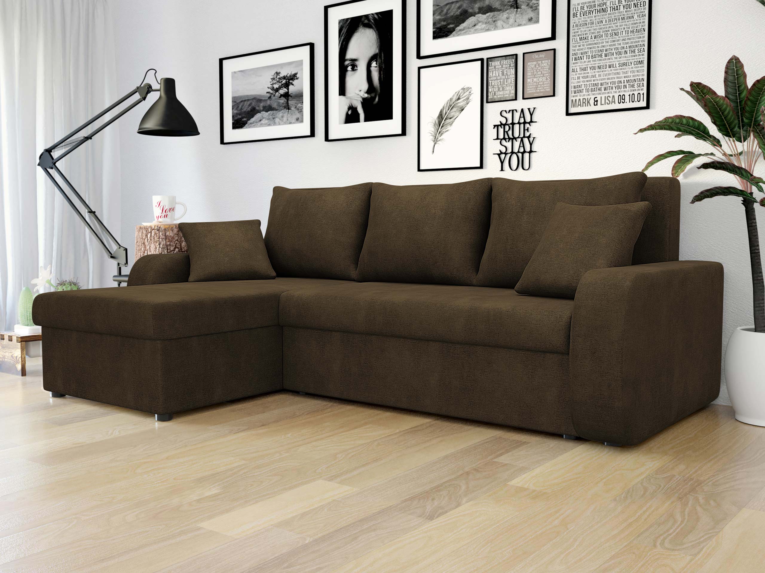 Hjørnesofa Comfivo 135 (Wave 09)