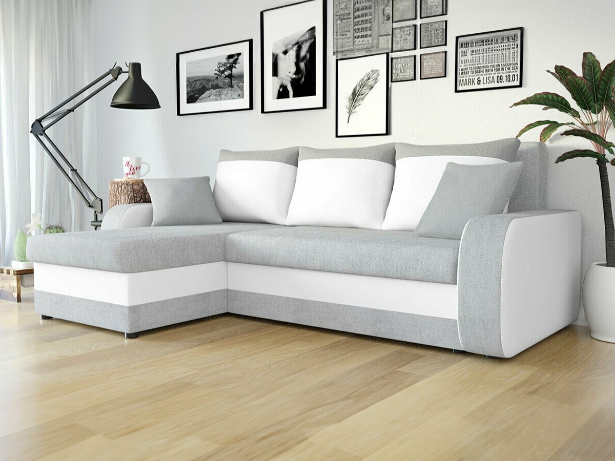 Hjørnesofa Comfivo 135 (Enzo 162 + Rain 01)